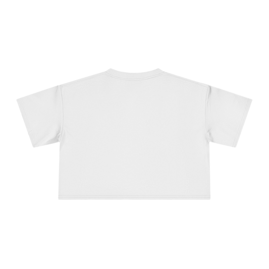 "SINK OR SWIM" (2018) Boxy Cropped Cotton Tee