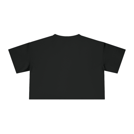 "SIN TITOLO" (2017) Boxy Cropped Cotton Tee