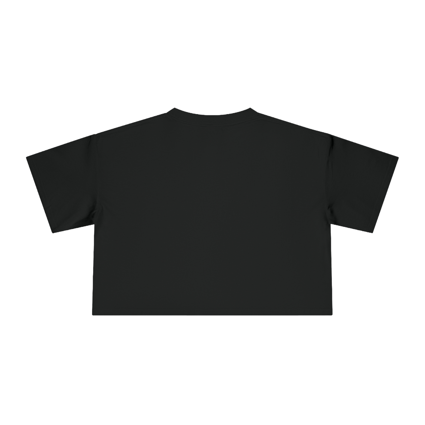 "ETCHING" (2017) Boxy Cropped Cotton Tee