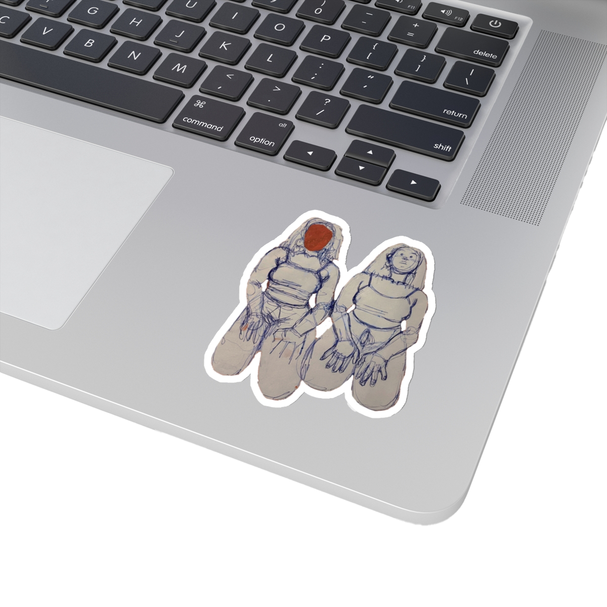 "SIN TITOLO" (2017) Kiss-Cut Sticker
