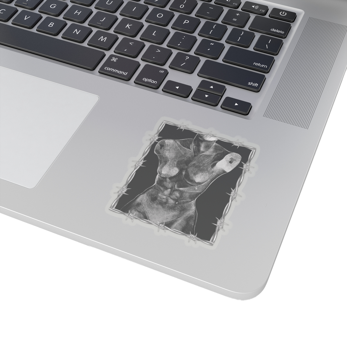 "ETCHING" (2017) Kiss-Cut Sticker