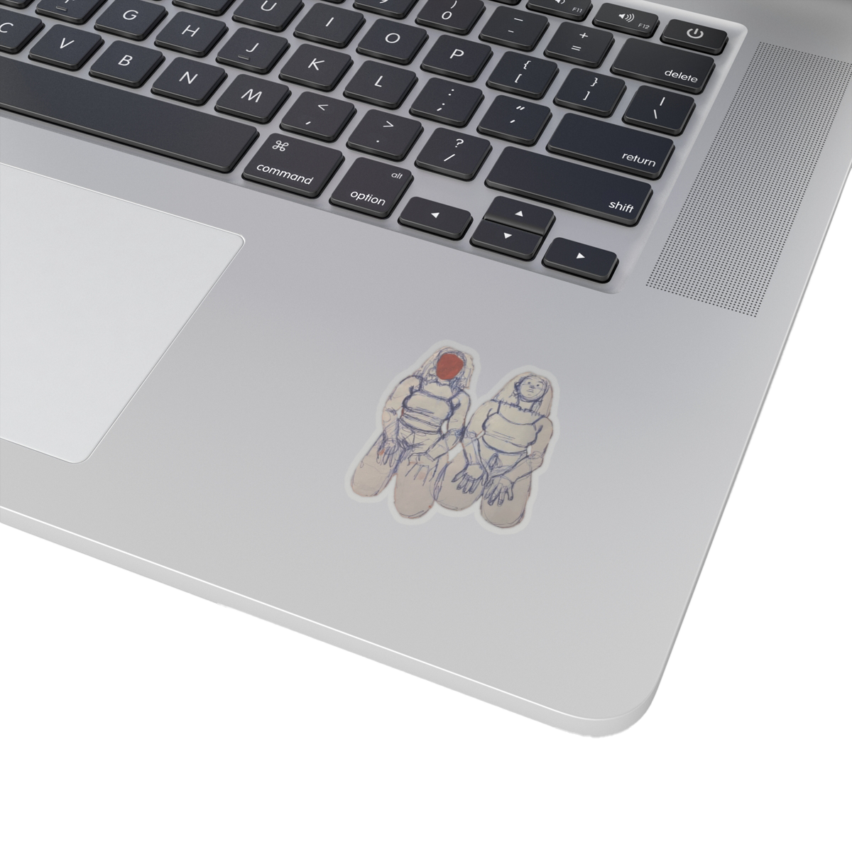 "SIN TITOLO" (2017) Kiss-Cut Sticker
