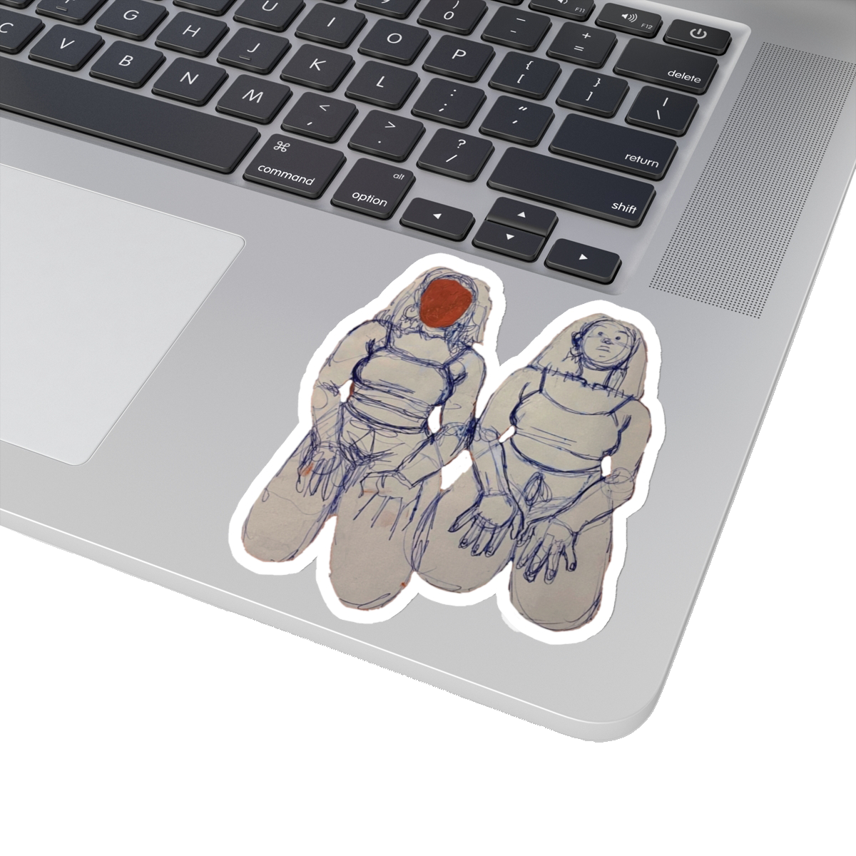 "SIN TITOLO" (2017) Kiss-Cut Sticker