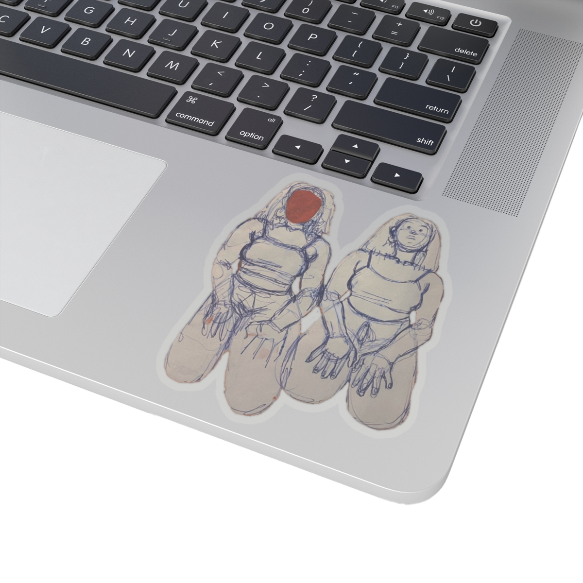 "SIN TITOLO" (2017) Kiss-Cut Sticker