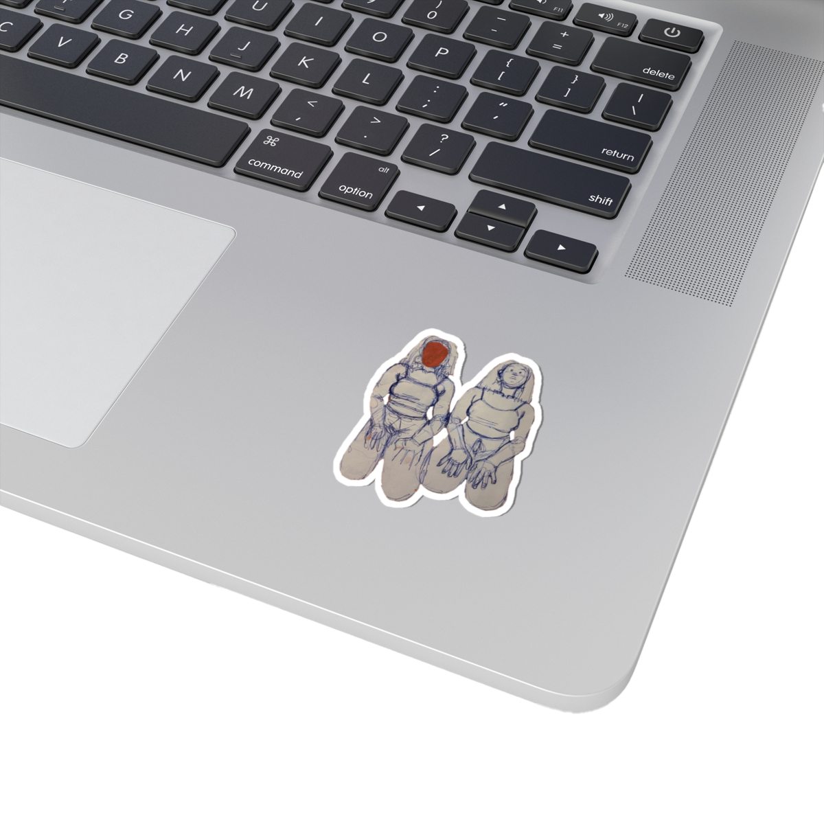 "SIN TITOLO" (2017) Kiss-Cut Sticker