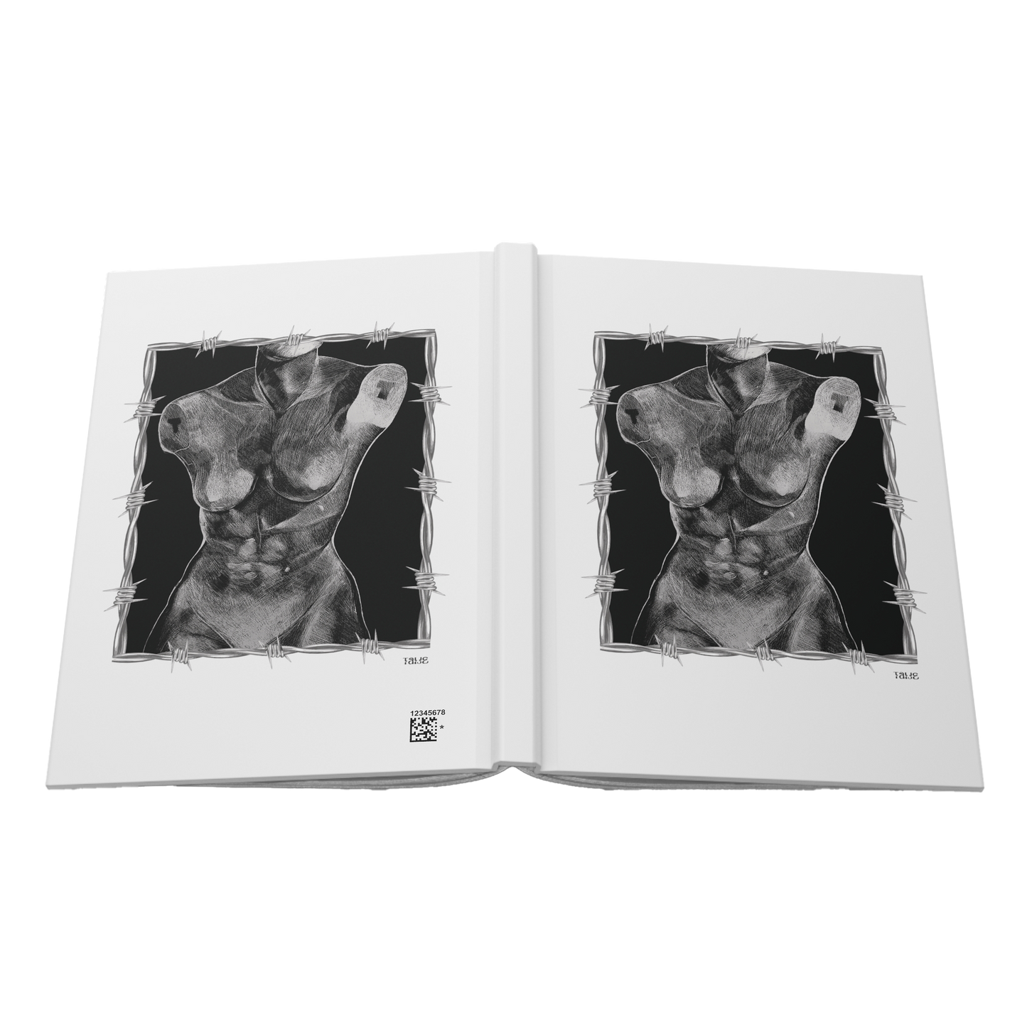 "ETCHING" (2017) Hardcover Journal