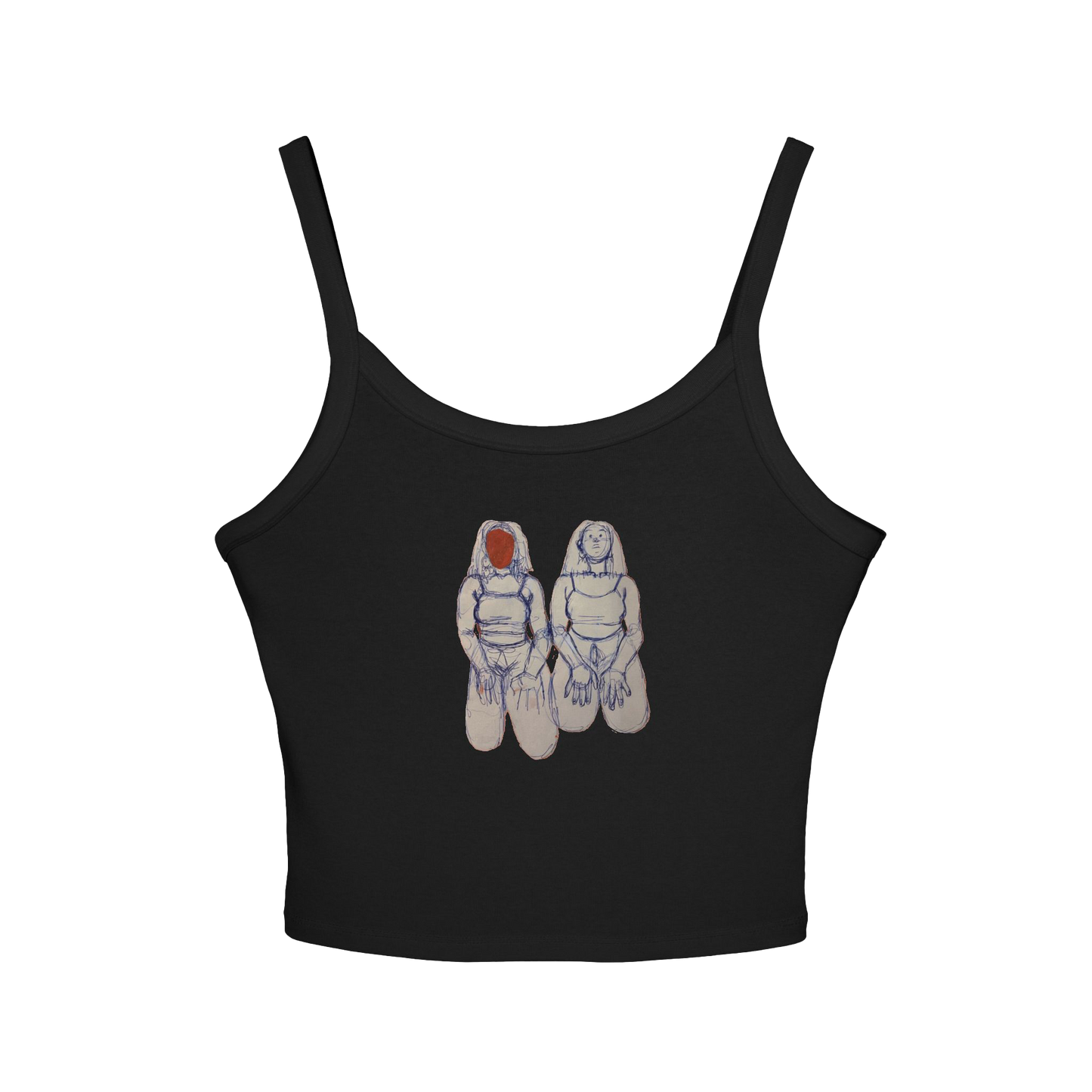 "SIN TITOLO" (2017) Spaghetti Strap Tank Top