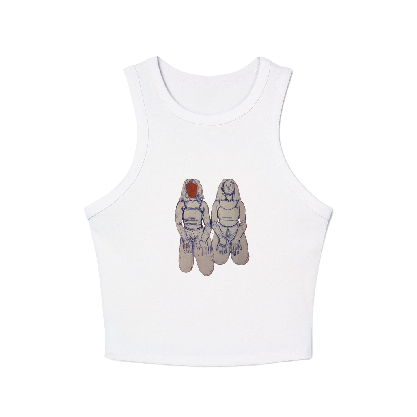 "SIN TITOLO" (2017) Racer Tank