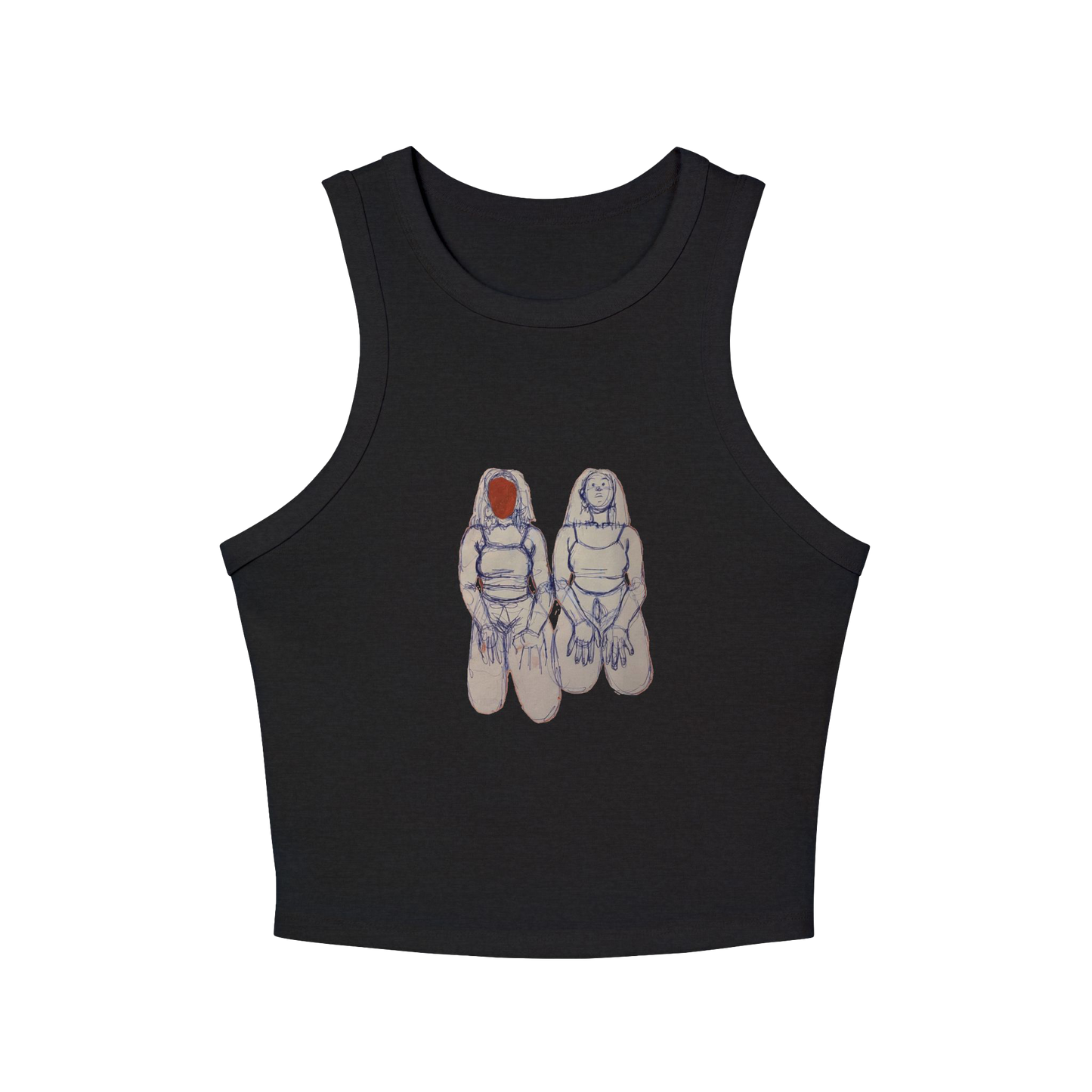 "SIN TITOLO" (2017) Racer Tank