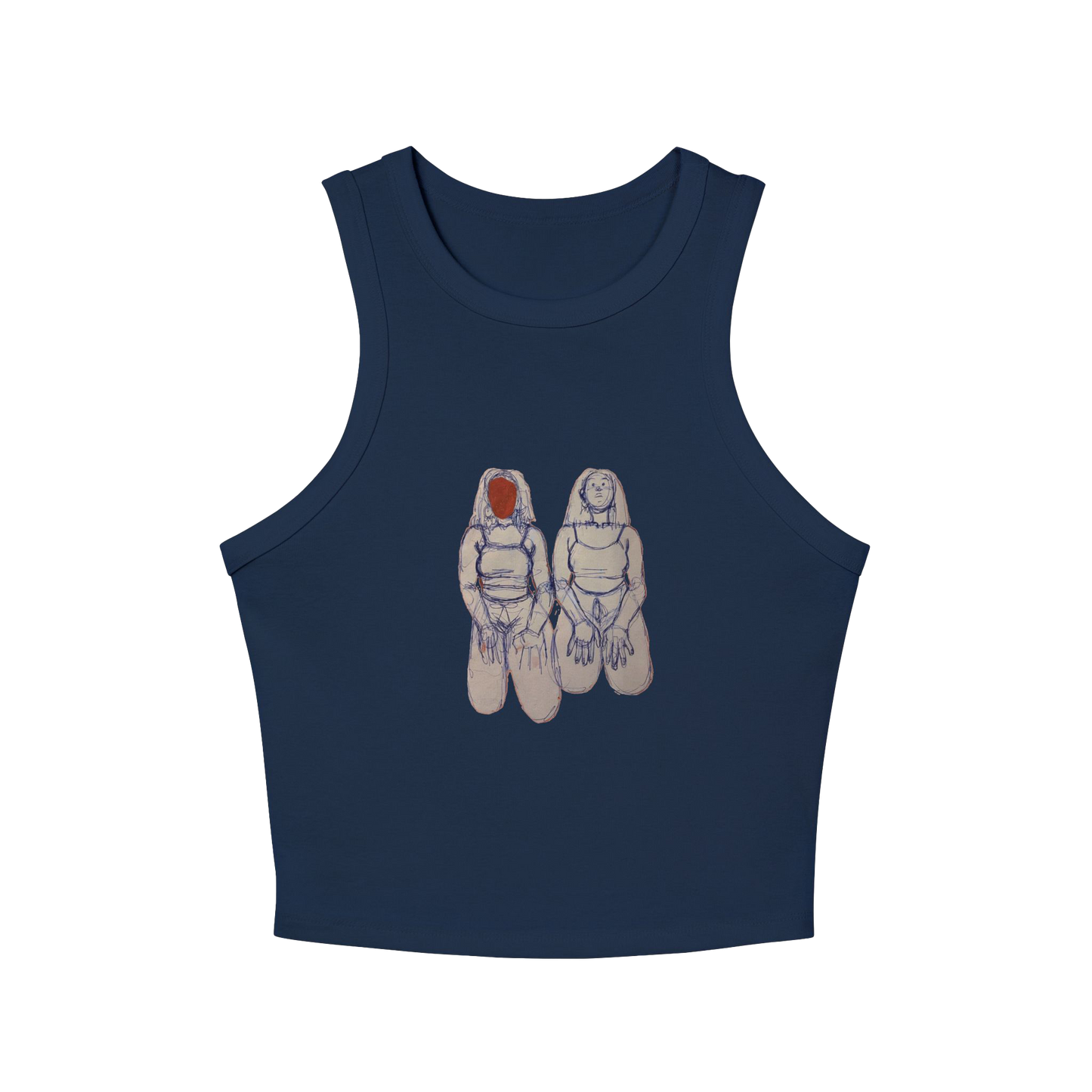 "SIN TITOLO" (2017) Racer Tank