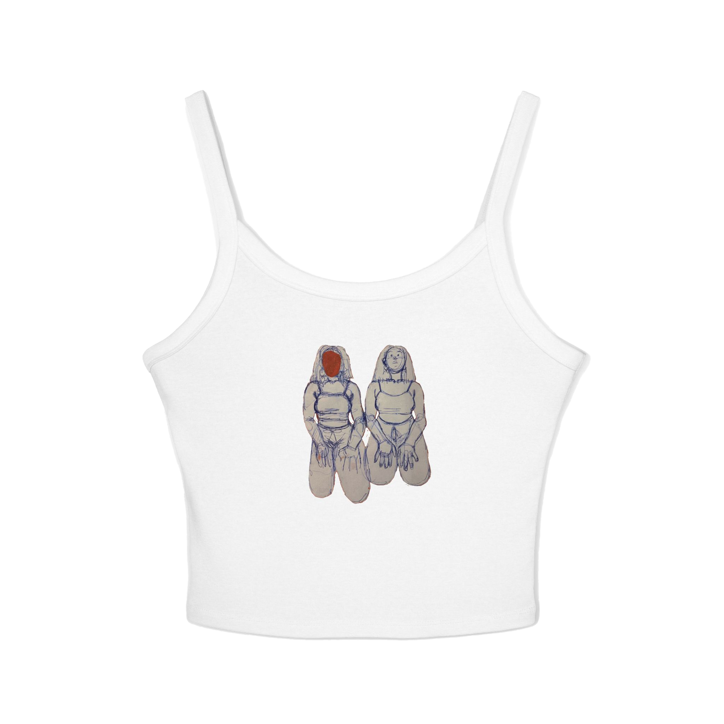 "SIN TITOLO" (2017) Spaghetti Strap Tank Top
