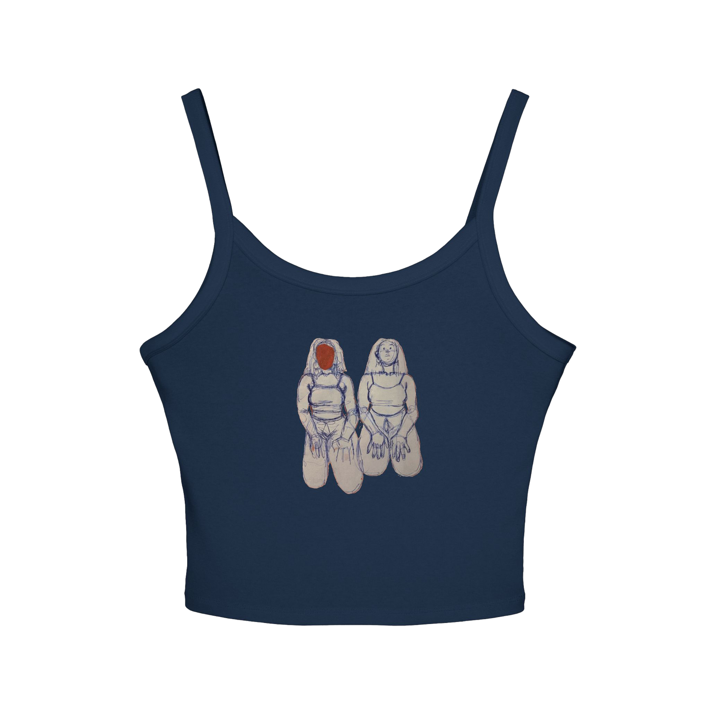 "SIN TITOLO" (2017) Spaghetti Strap Tank Top
