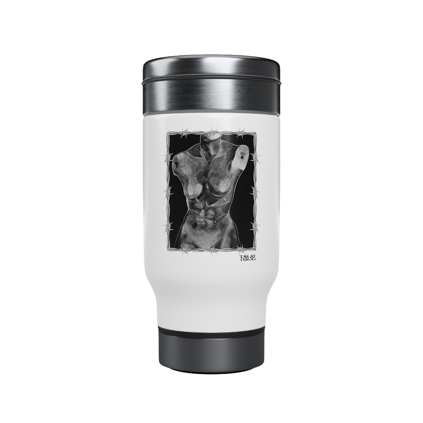 "ETCHING" (2017) 14oz Stainless Steel Travel Mug