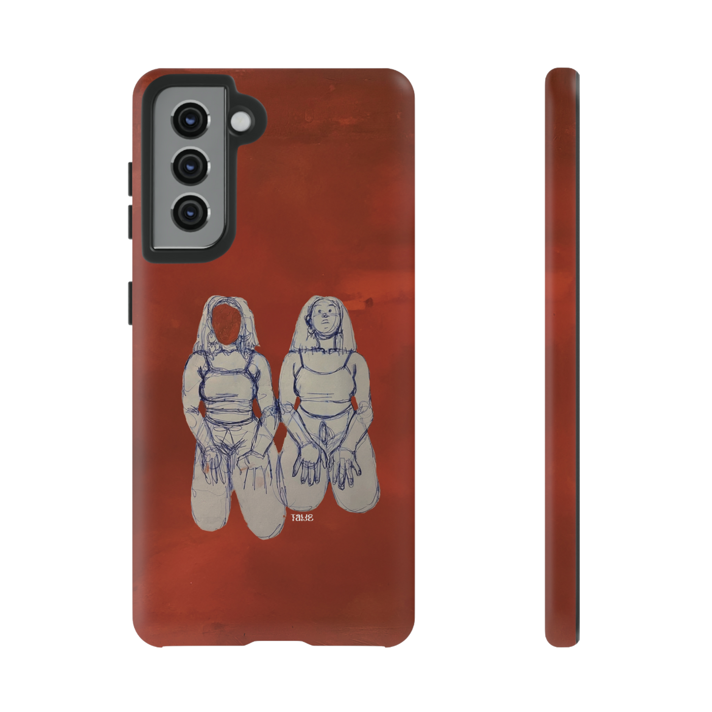 "SIN TITOLO" (2017) Tough Phone Case