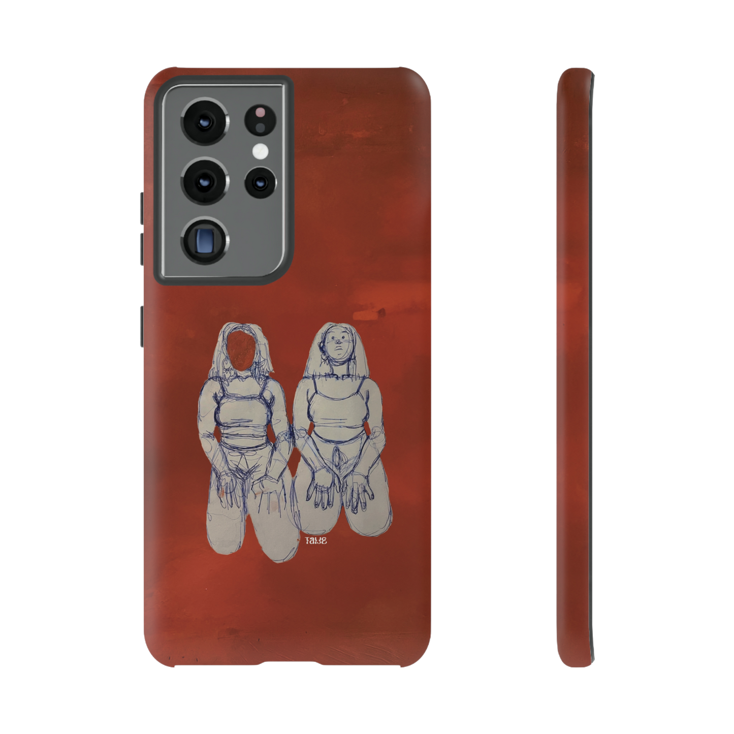 "SIN TITOLO" (2017) Tough Phone Case