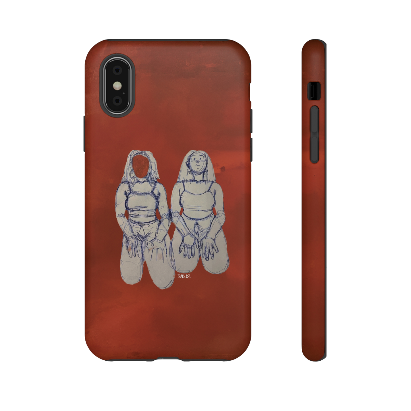 "SIN TITOLO" (2017) Tough Phone Case