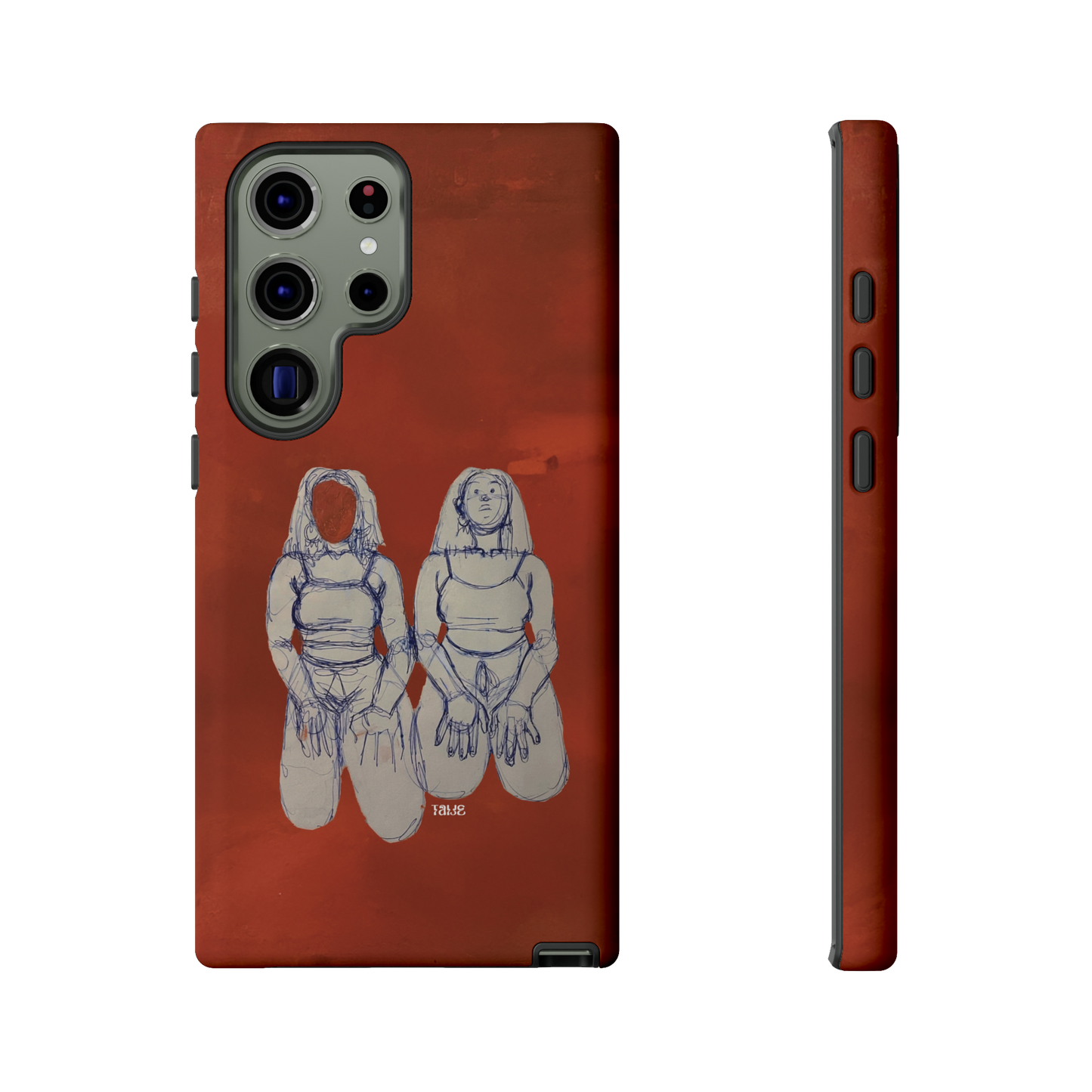 "SIN TITOLO" (2017) Tough Phone Case