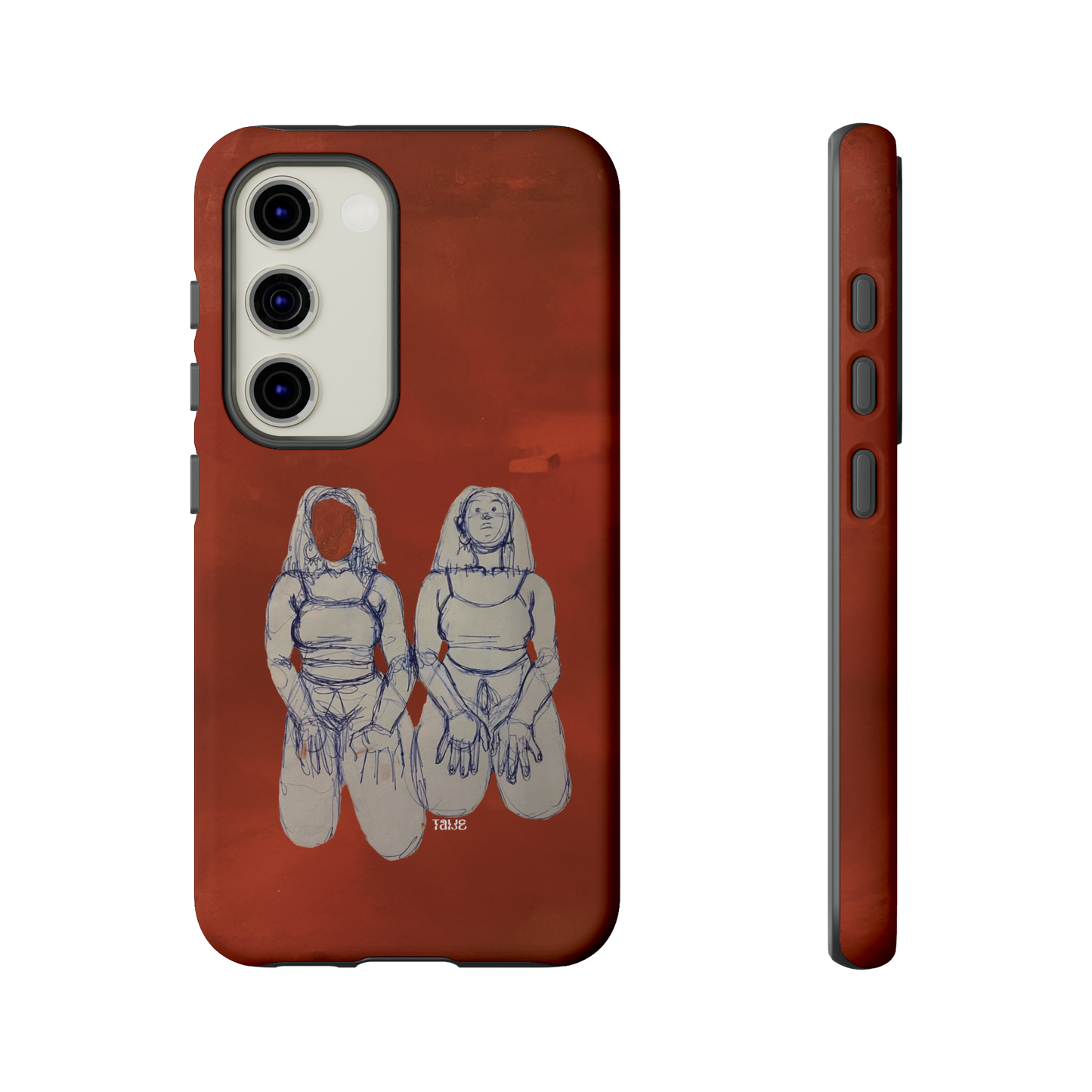 "SIN TITOLO" (2017) Tough Phone Case
