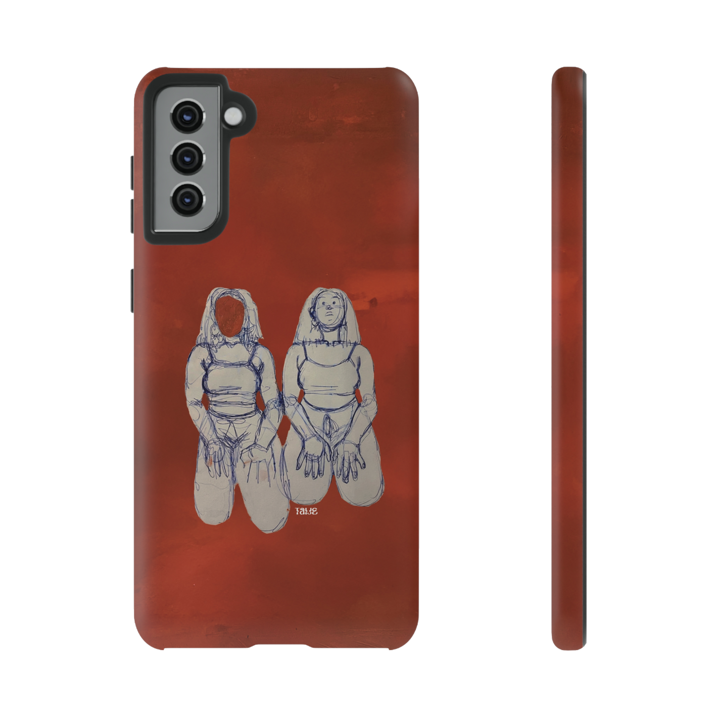 "SIN TITOLO" (2017) Tough Phone Case