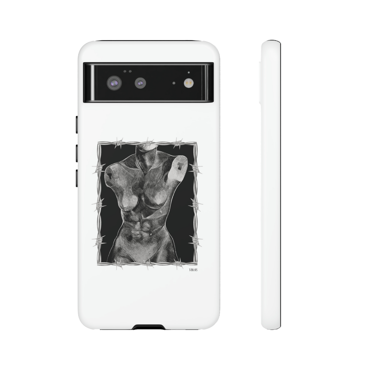 "ETCHING" (2017) Tough Phone Case