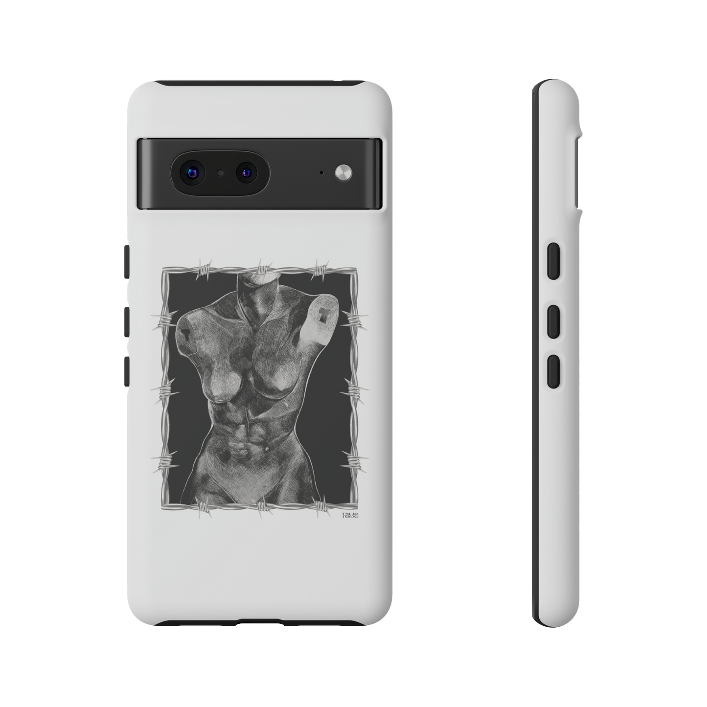 "ETCHING" (2017) Tough Phone Case