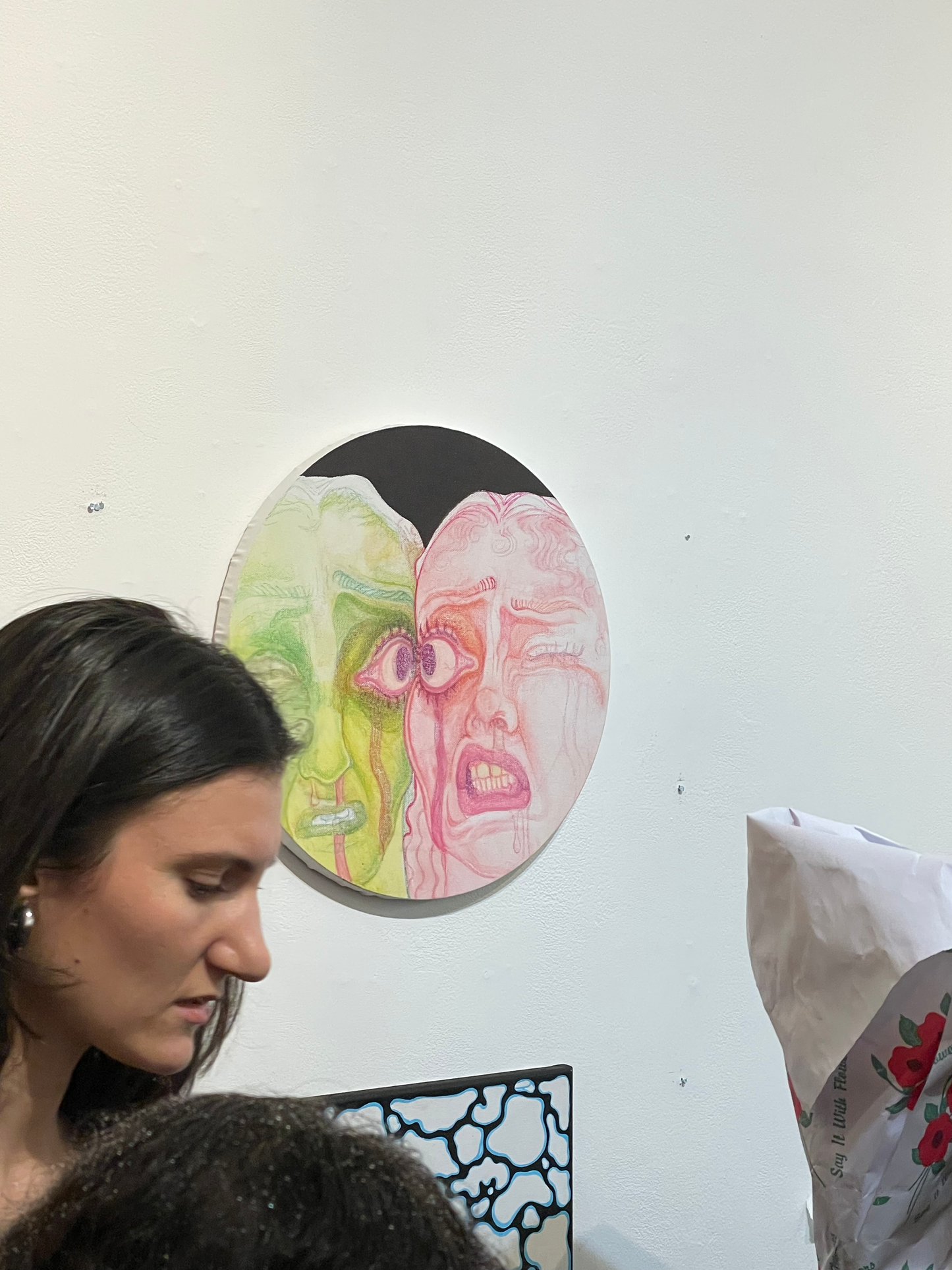 "TOO CLOSE" (2025) Original Painting