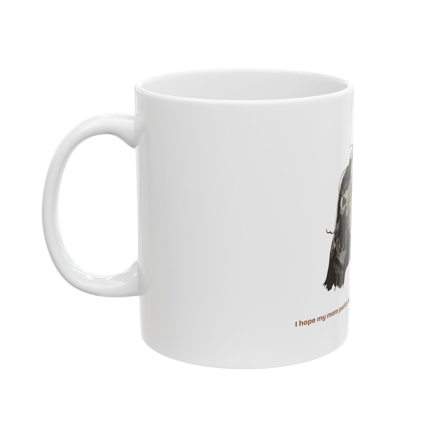 "MOMMY, PACK MY LUNCH" (2017) 11oz White Ceramic Mug