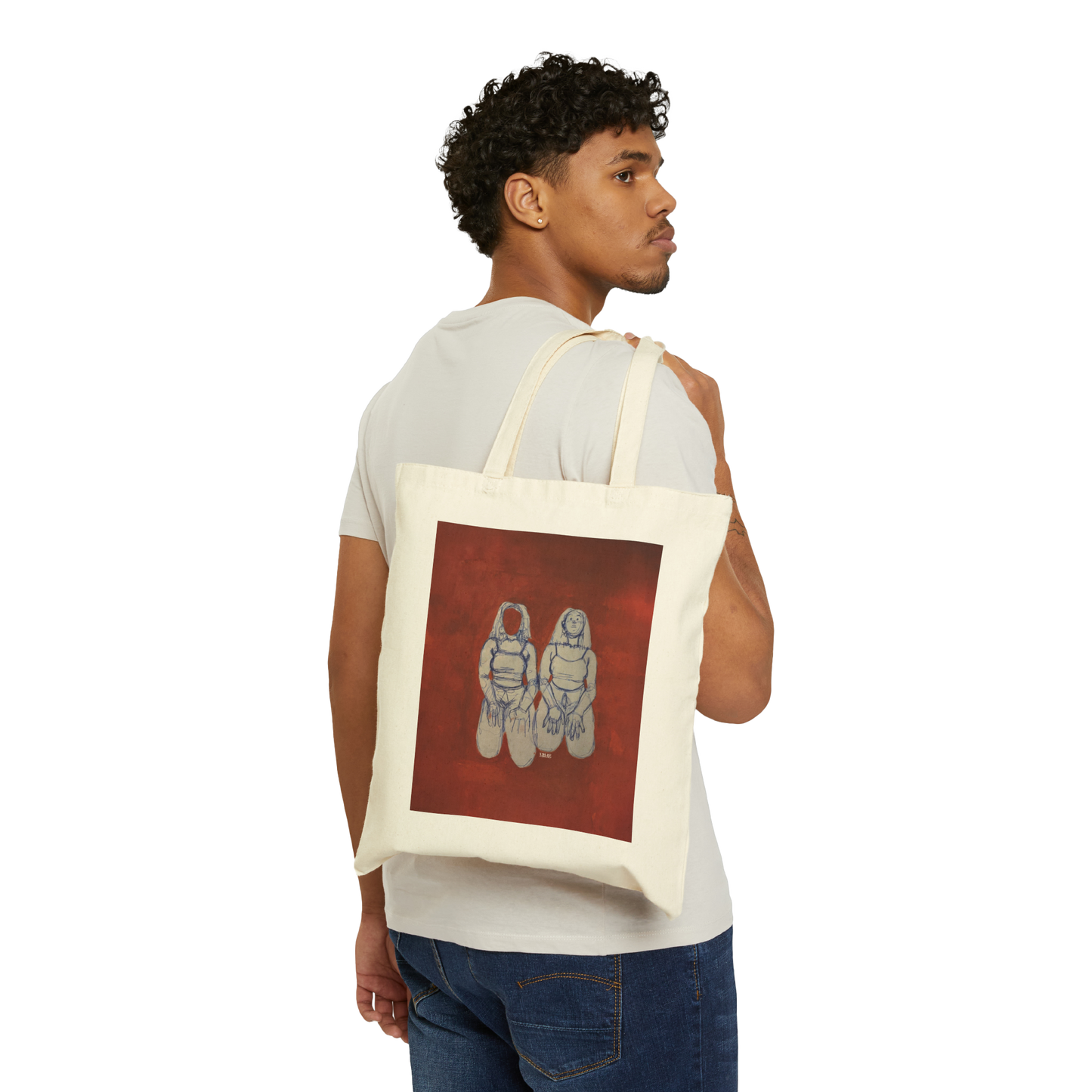 "SIN TITOLO" (2017) Cotton Tote Bag