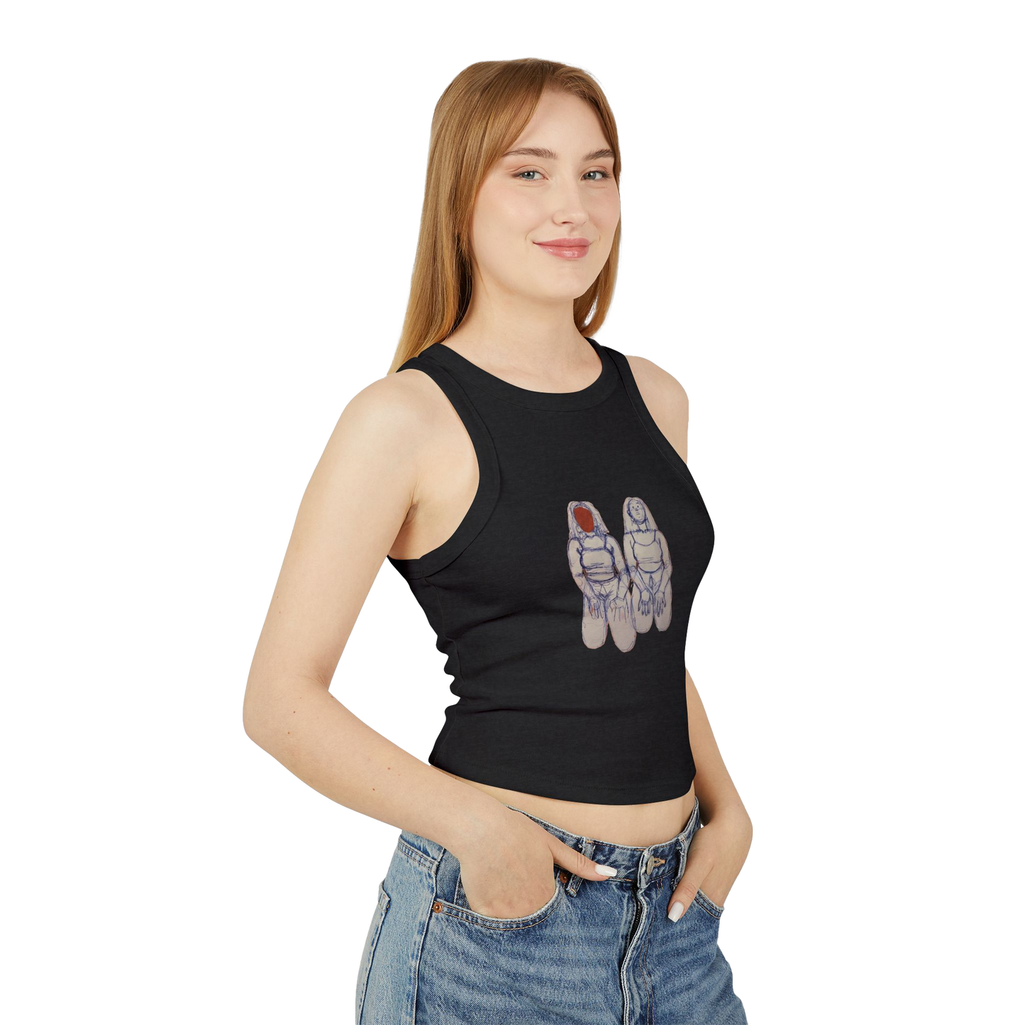 "SIN TITOLO" (2017) Racer Tank