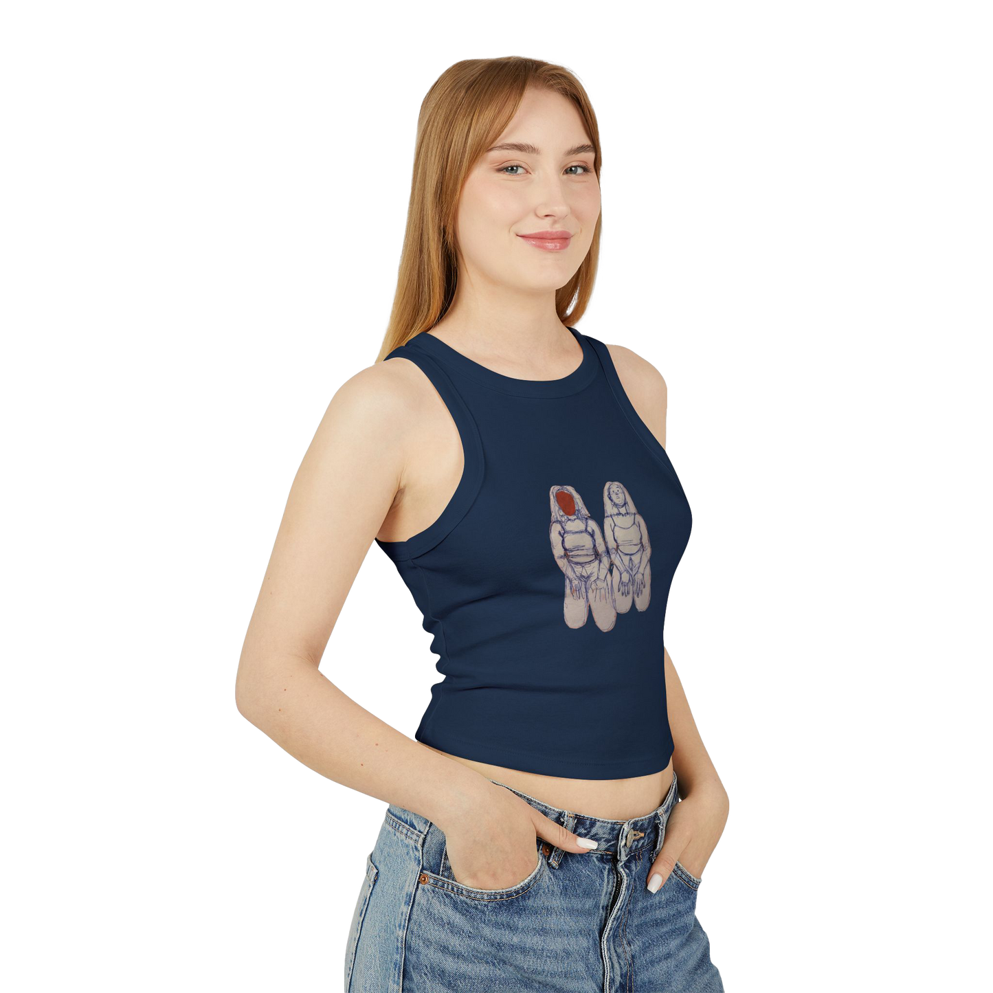 "SIN TITOLO" (2017) Racer Tank