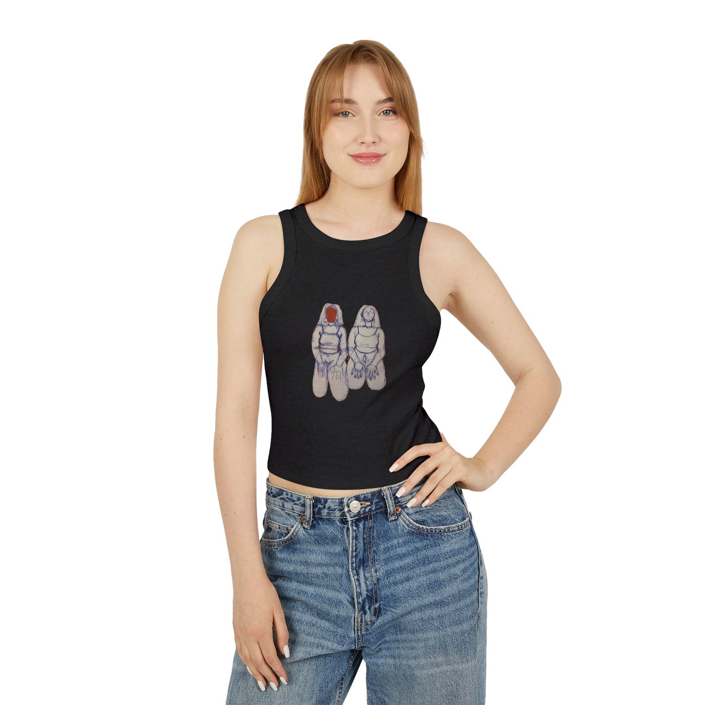 "SIN TITOLO" (2017) Racer Tank