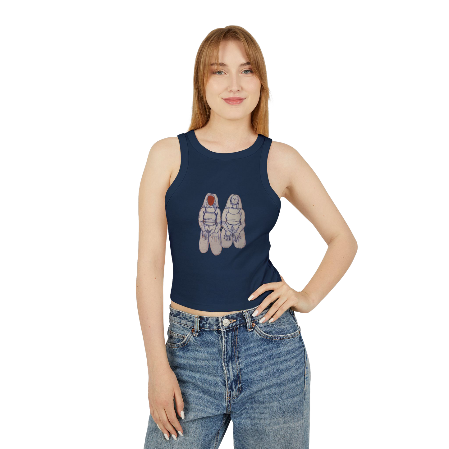 "SIN TITOLO" (2017) Racer Tank