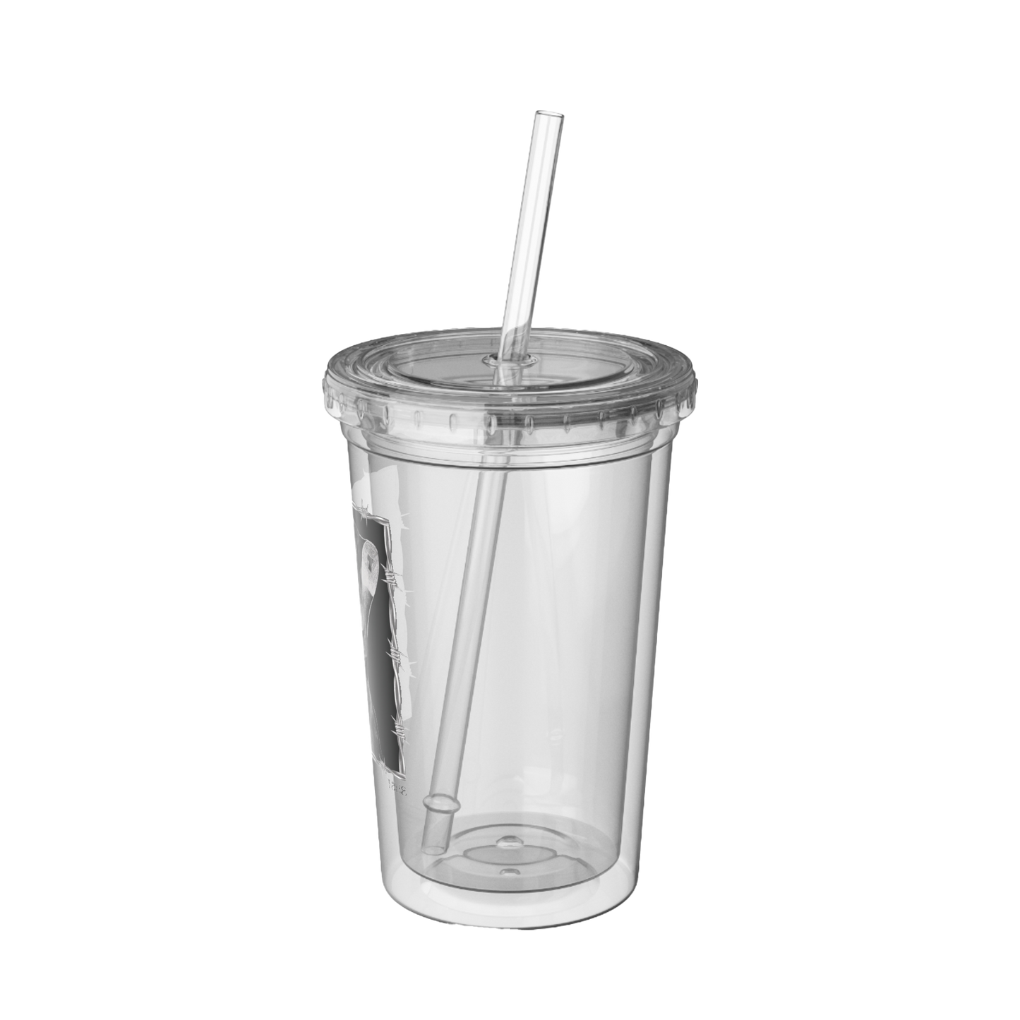 "ETCHING" (2017) Acrylic Cup
