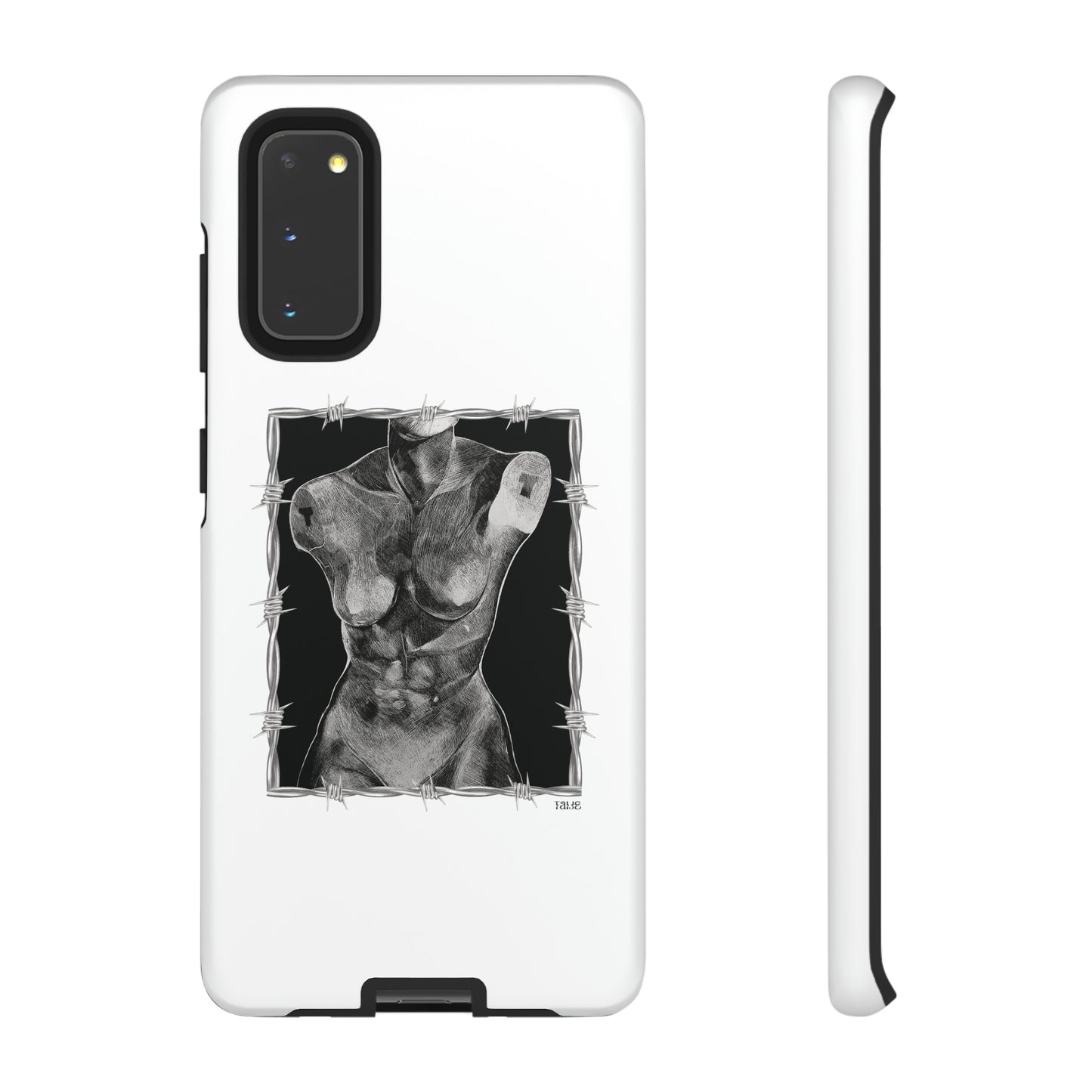 "ETCHING" (2017) Tough Phone Case