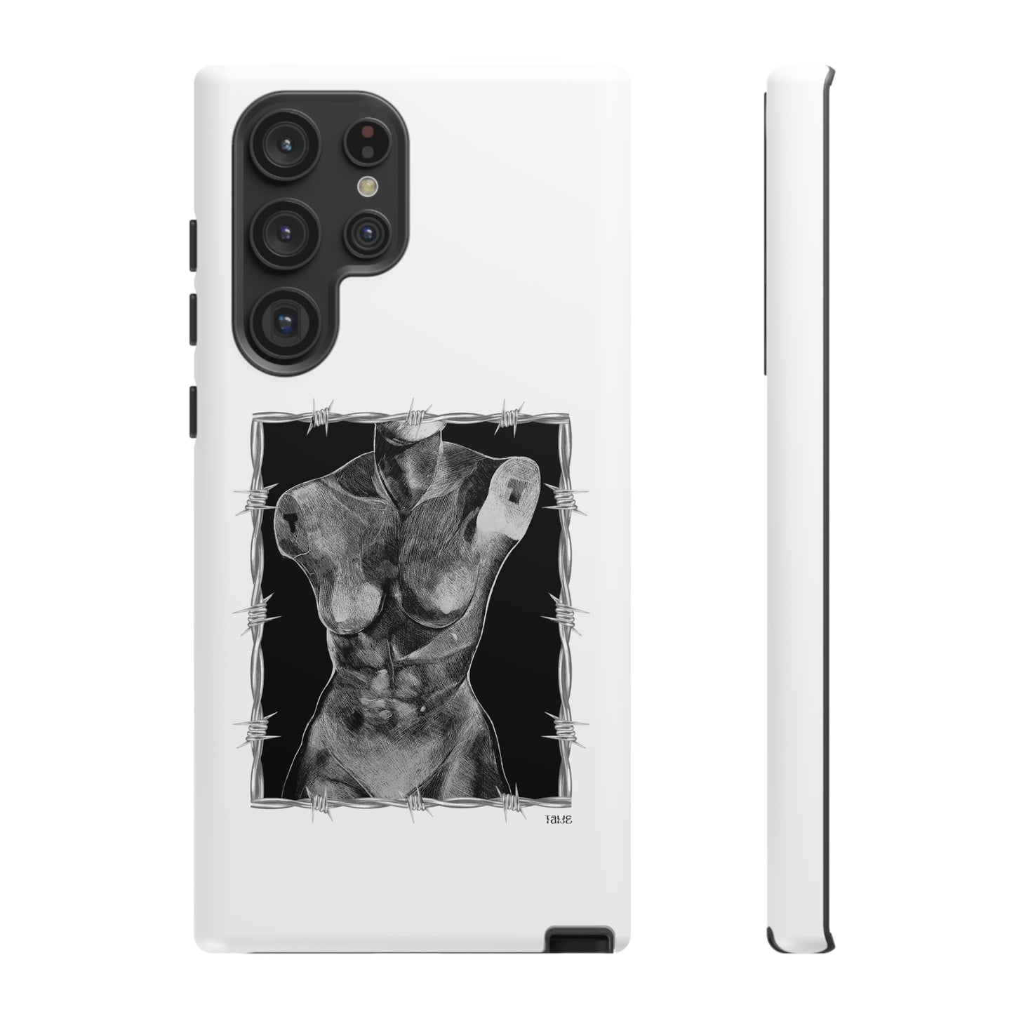 "ETCHING" (2017) Tough Phone Case