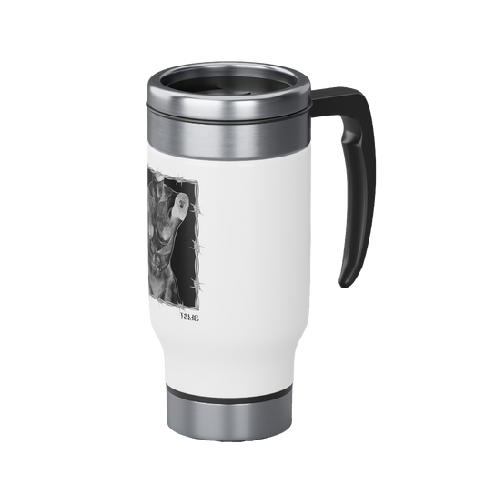 "ETCHING" (2017) 14oz Stainless Steel Travel Mug