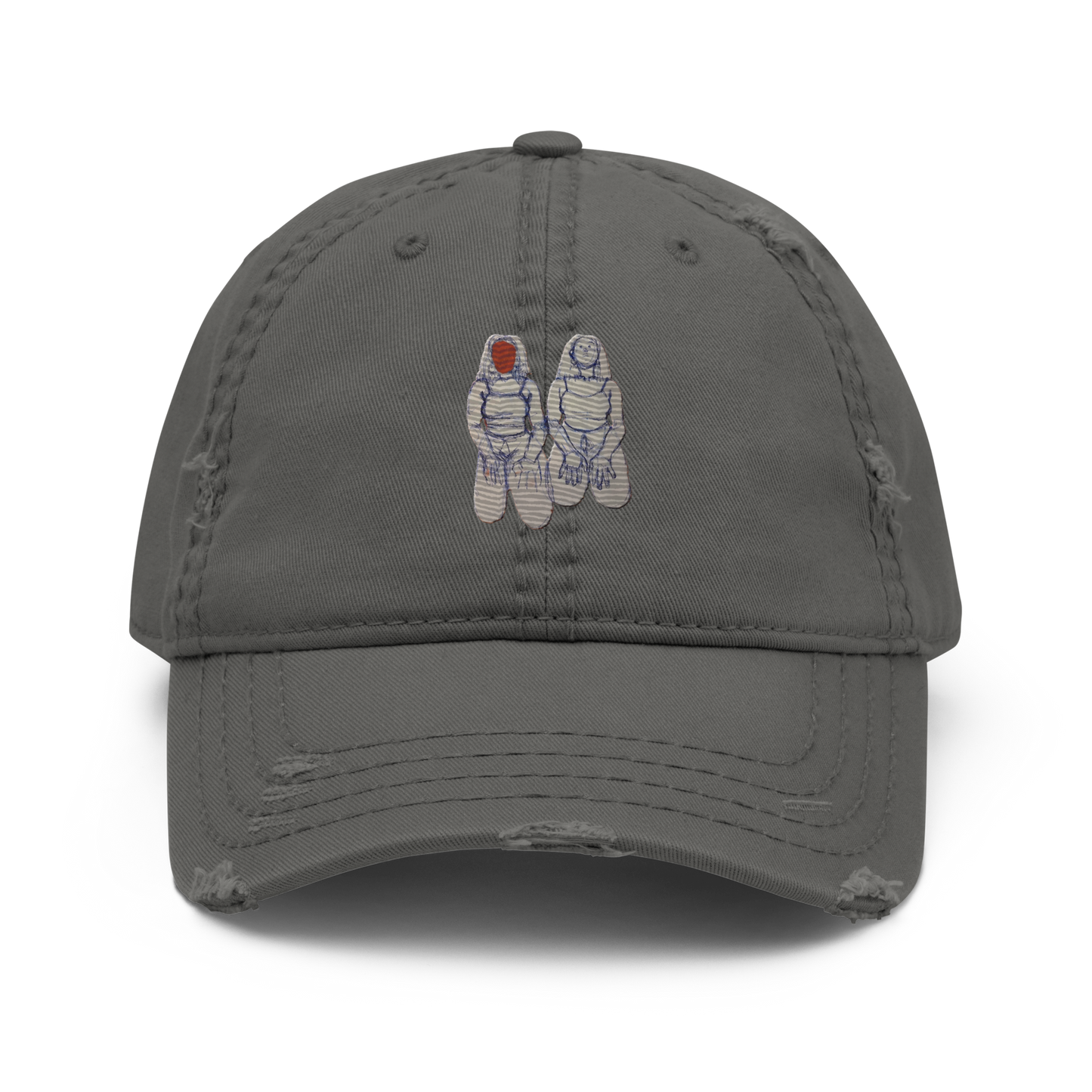 "SIN TITOLO" (2017) Distressed Dad Hat