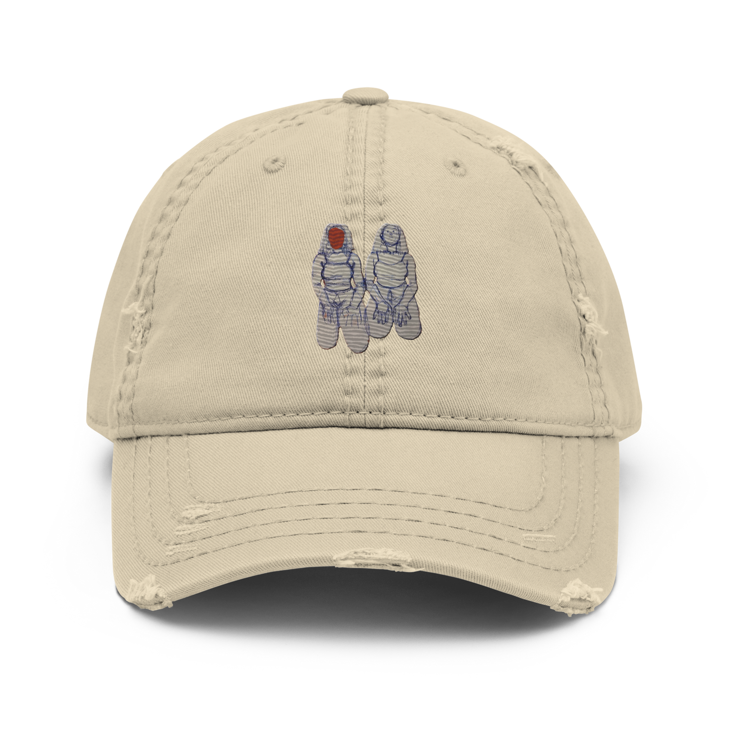 "SIN TITOLO" (2017) Distressed Dad Hat