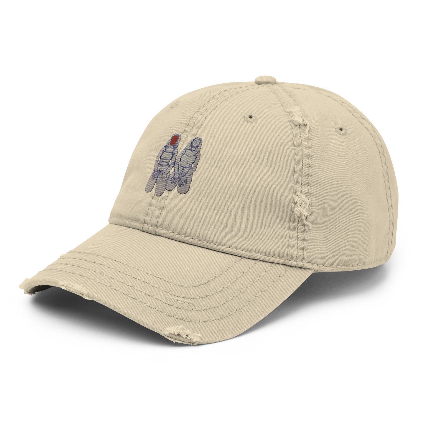 "SIN TITOLO" (2017) Distressed Dad Hat