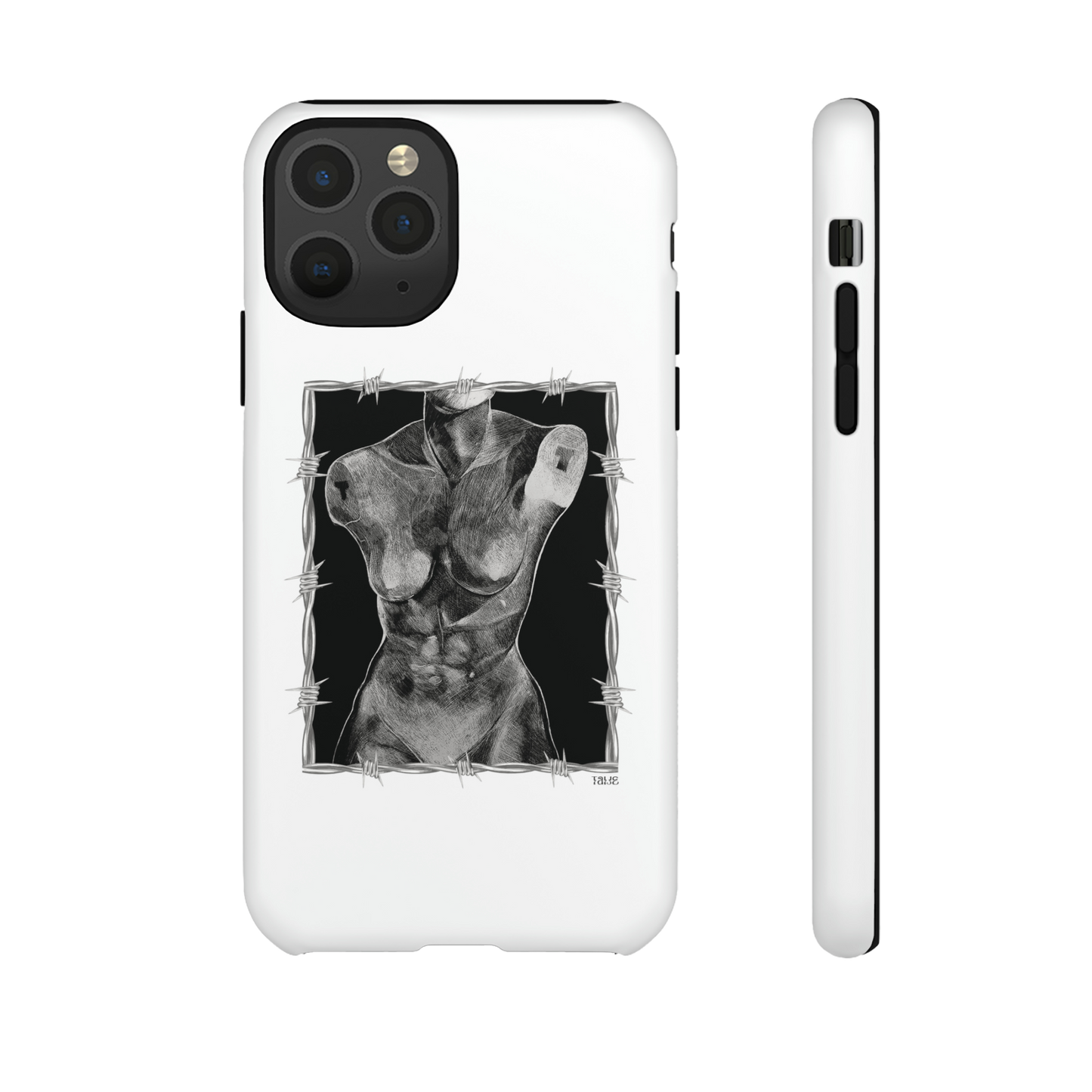 "ETCHING" (2017) Tough Phone Case