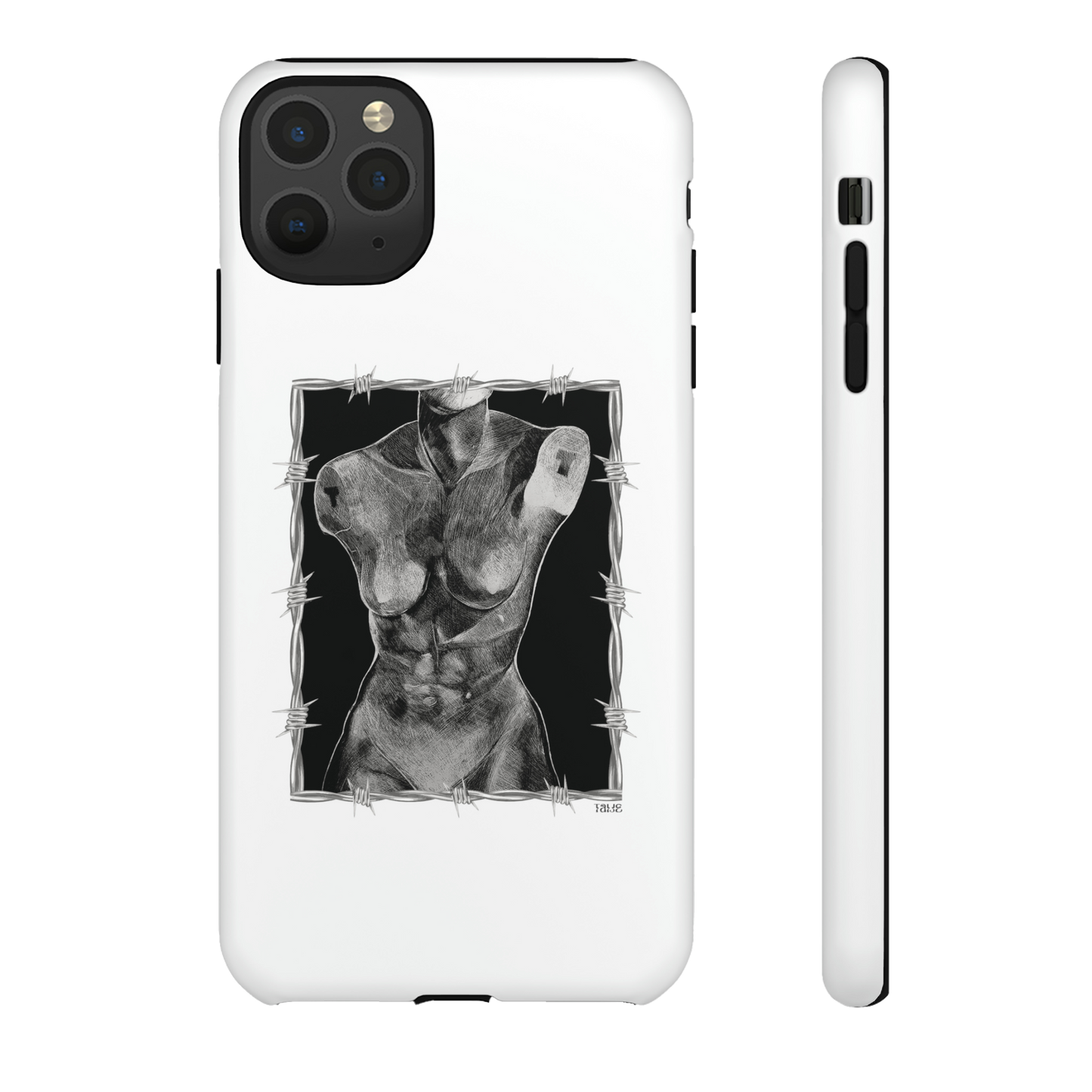 "ETCHING" (2017) Tough Phone Case