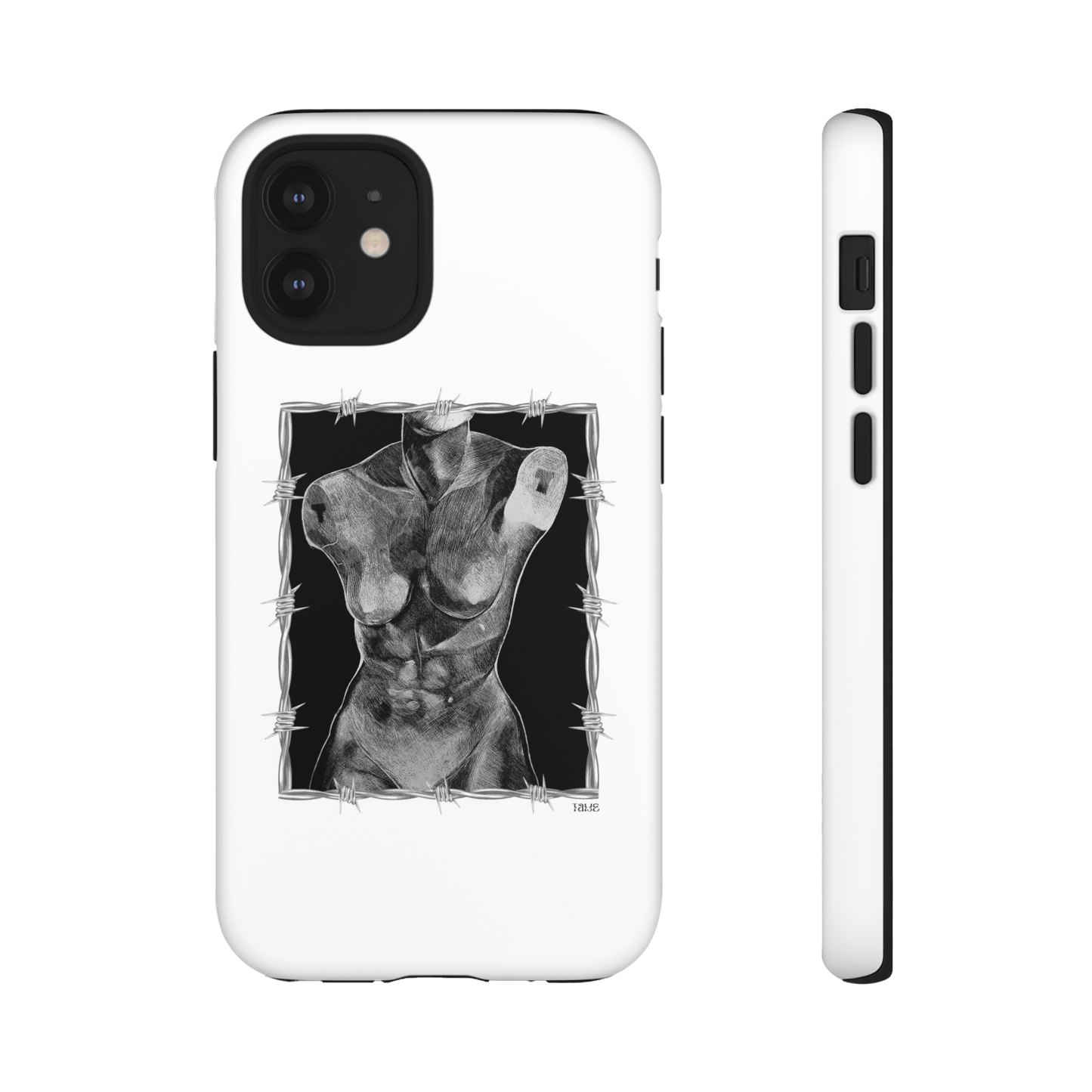 "ETCHING" (2017) Tough Phone Case