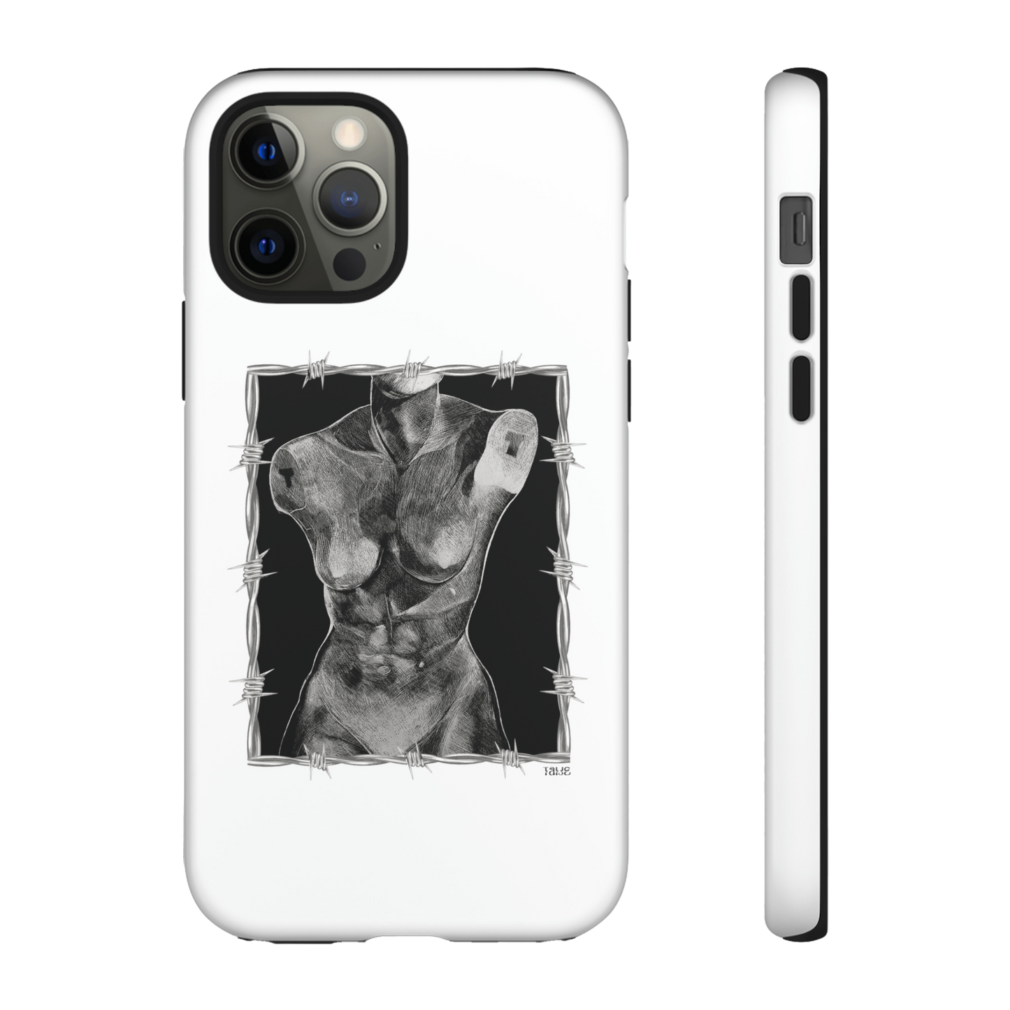 "ETCHING" (2017) Tough Phone Case