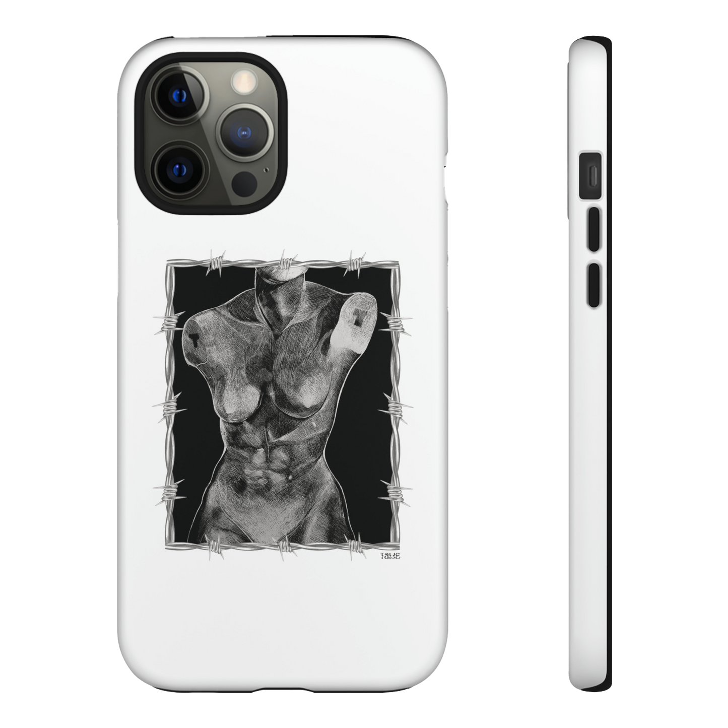 "ETCHING" (2017) Tough Phone Case