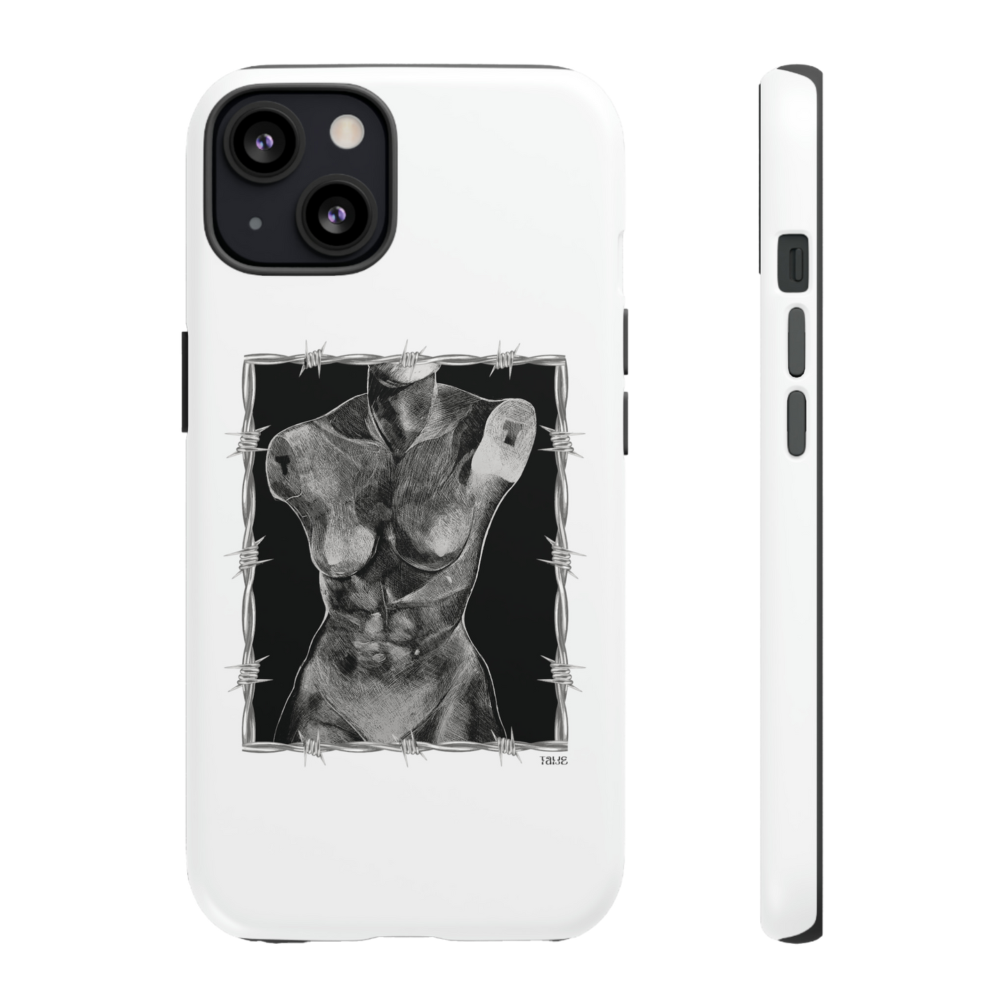 "ETCHING" (2017) Tough Phone Case