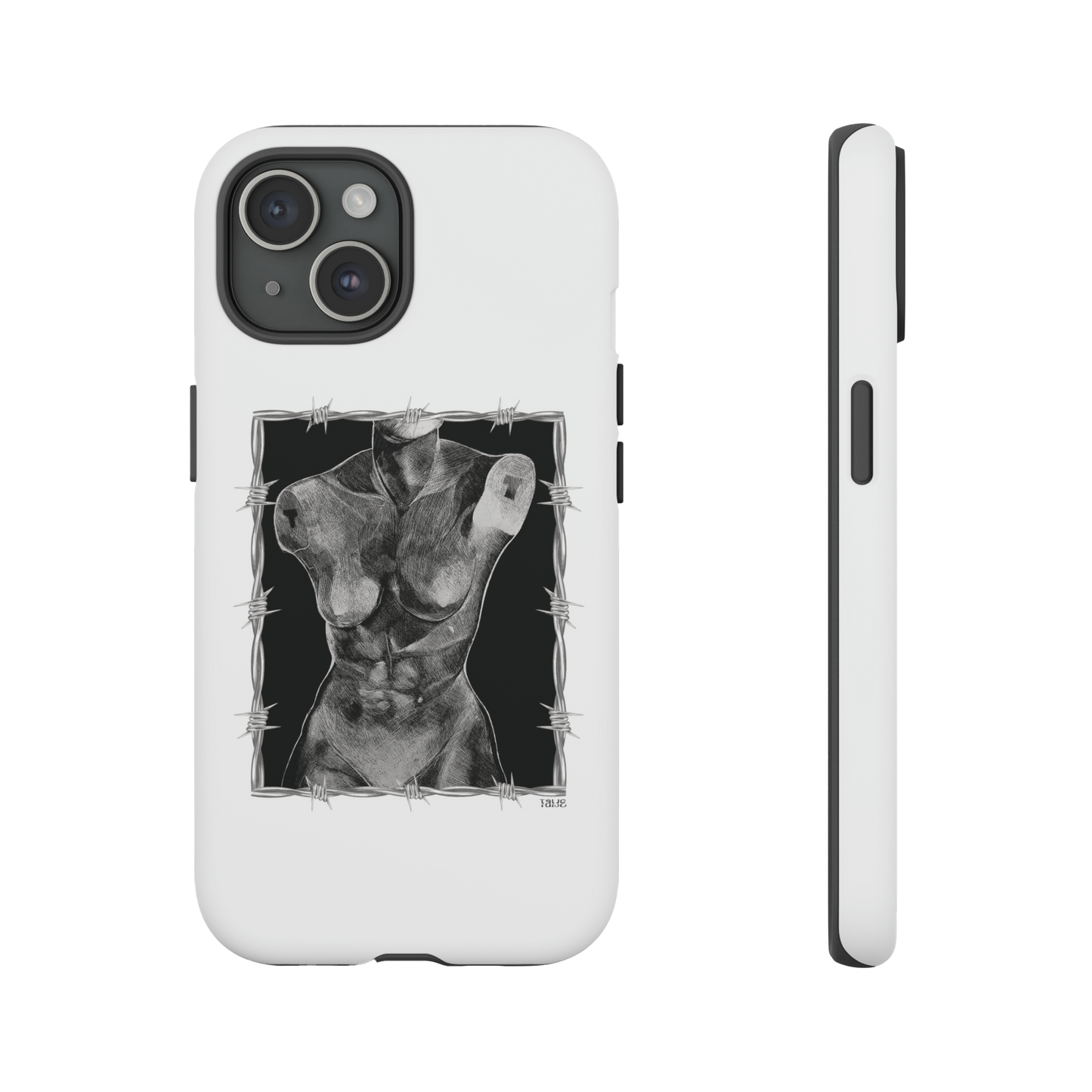 "ETCHING" (2017) Tough Phone Case