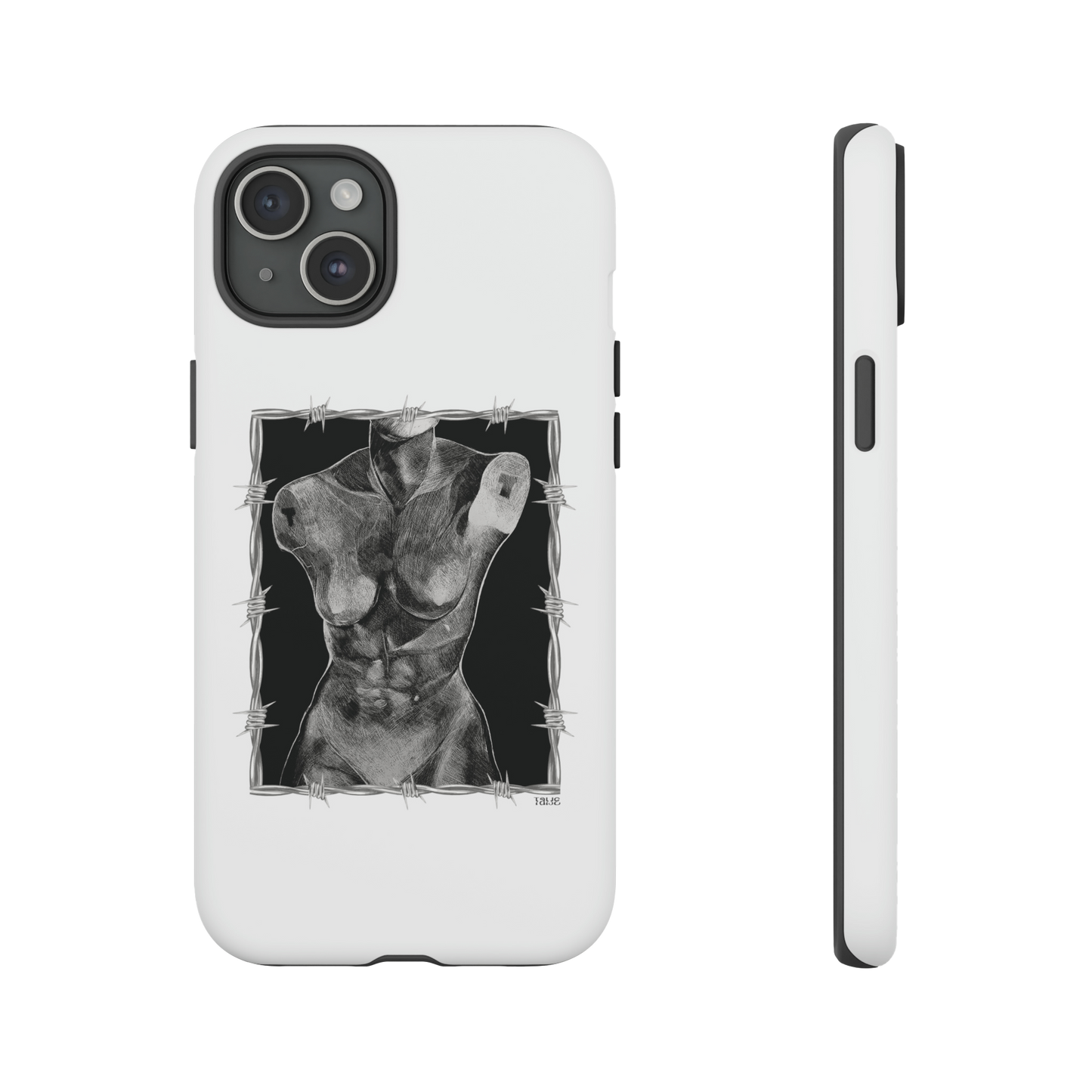"ETCHING" (2017) Tough Phone Case
