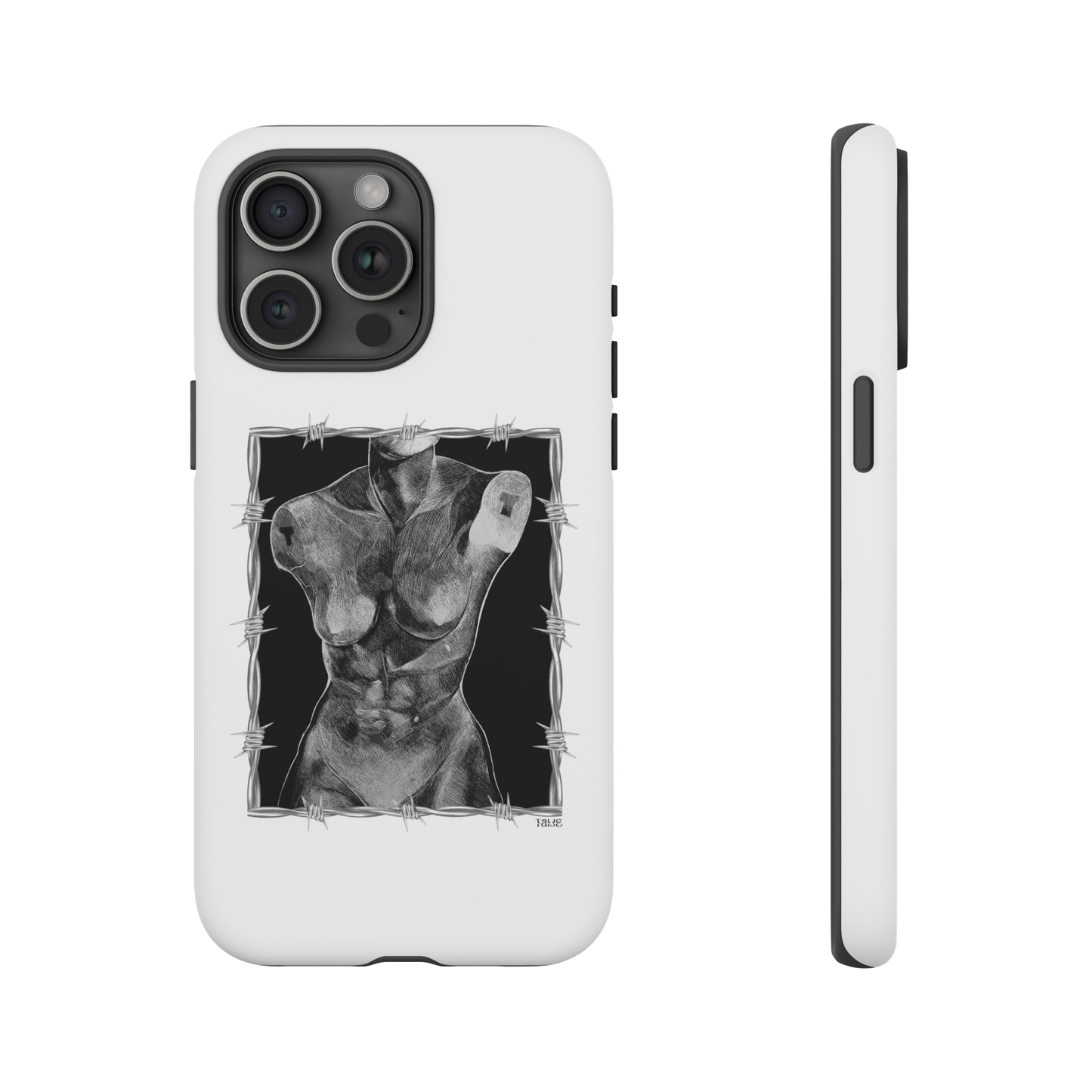 "ETCHING" (2017) Tough Phone Case
