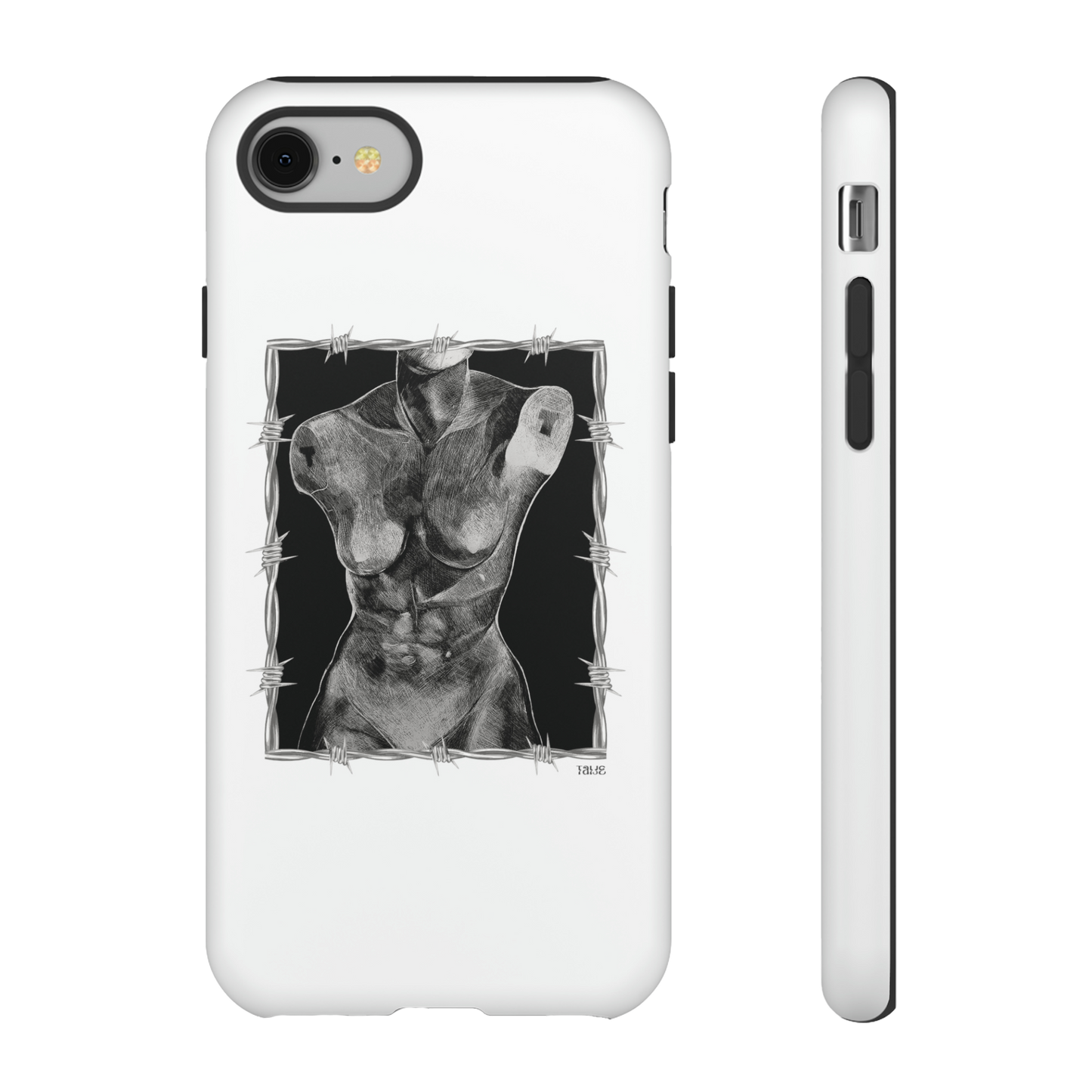 "ETCHING" (2017) Tough Phone Case