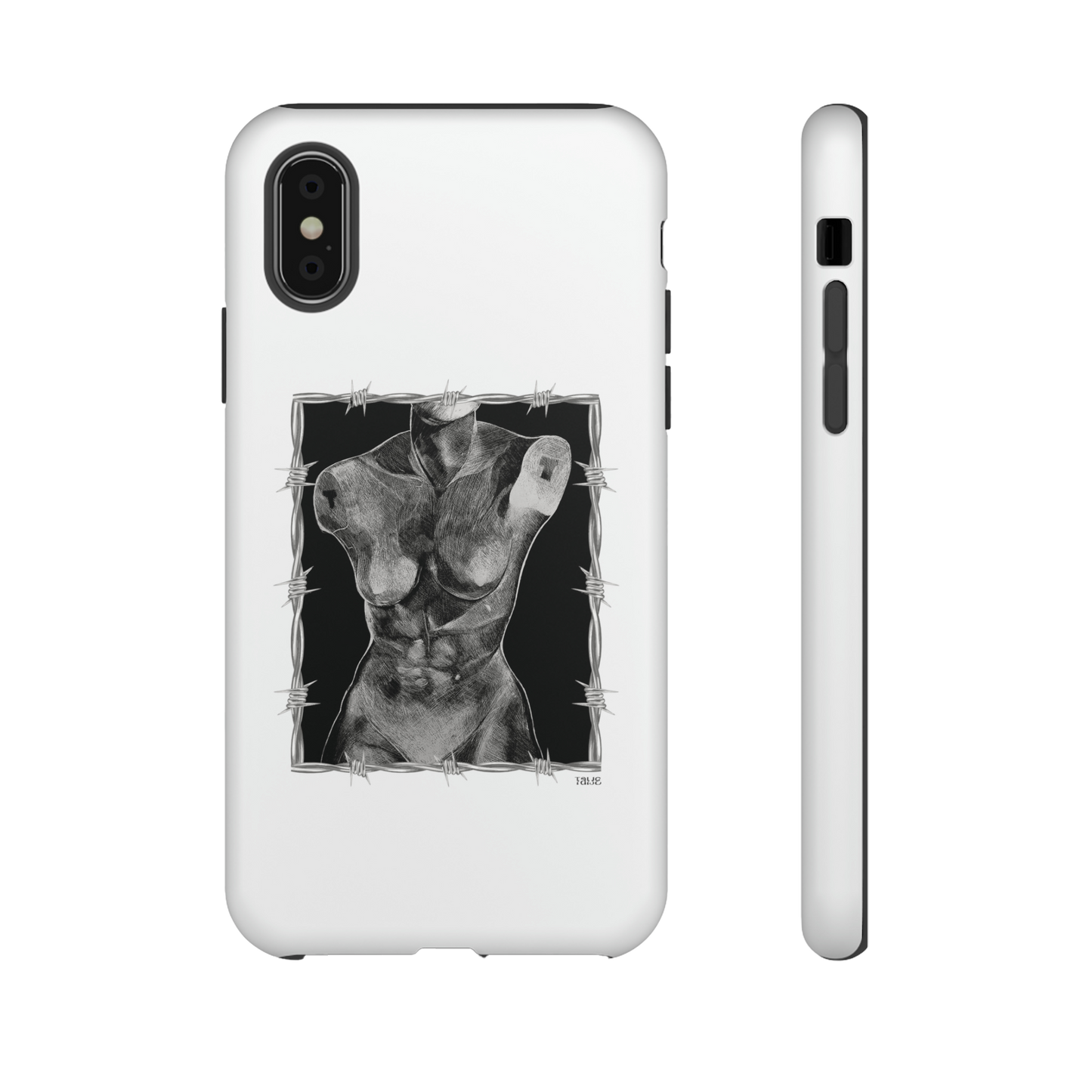"ETCHING" (2017) Tough Phone Case